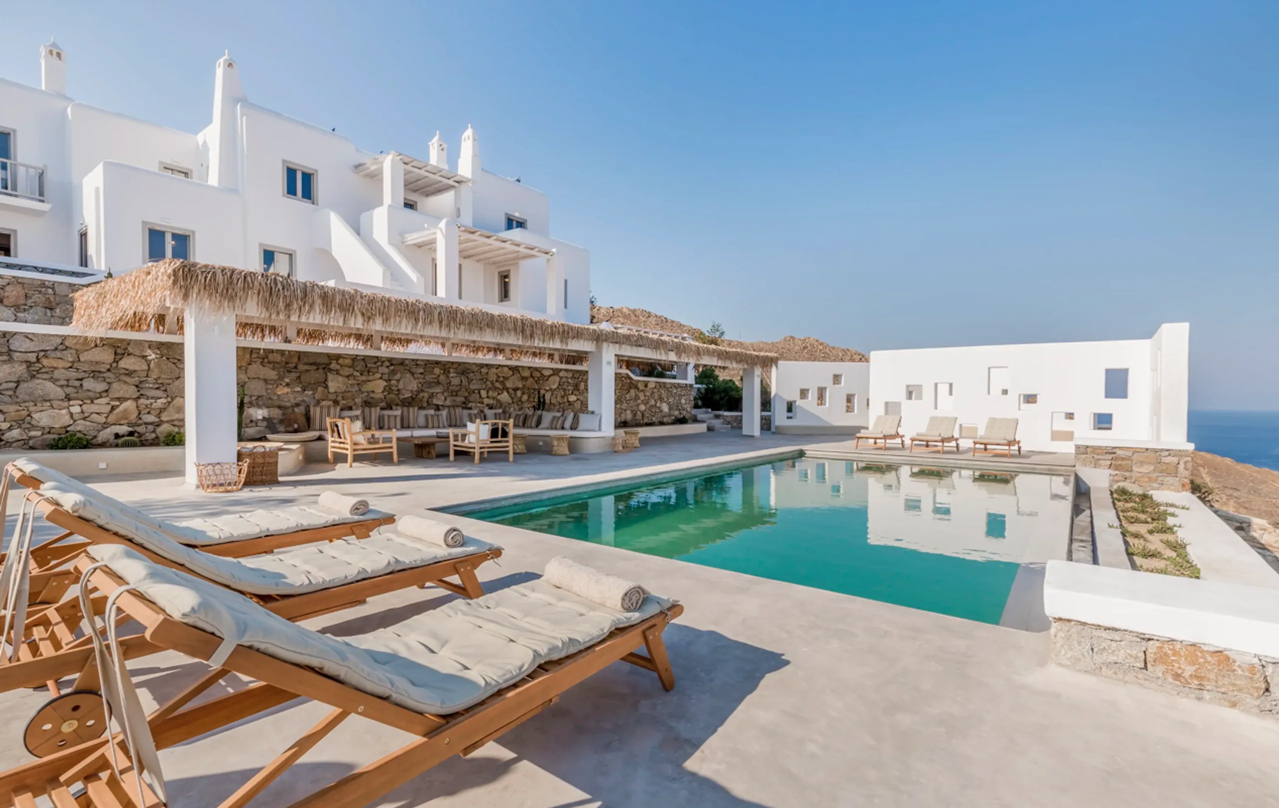 Spectacular Hillside Villa with Private Pool and Sea Views from, Agios Sostis
