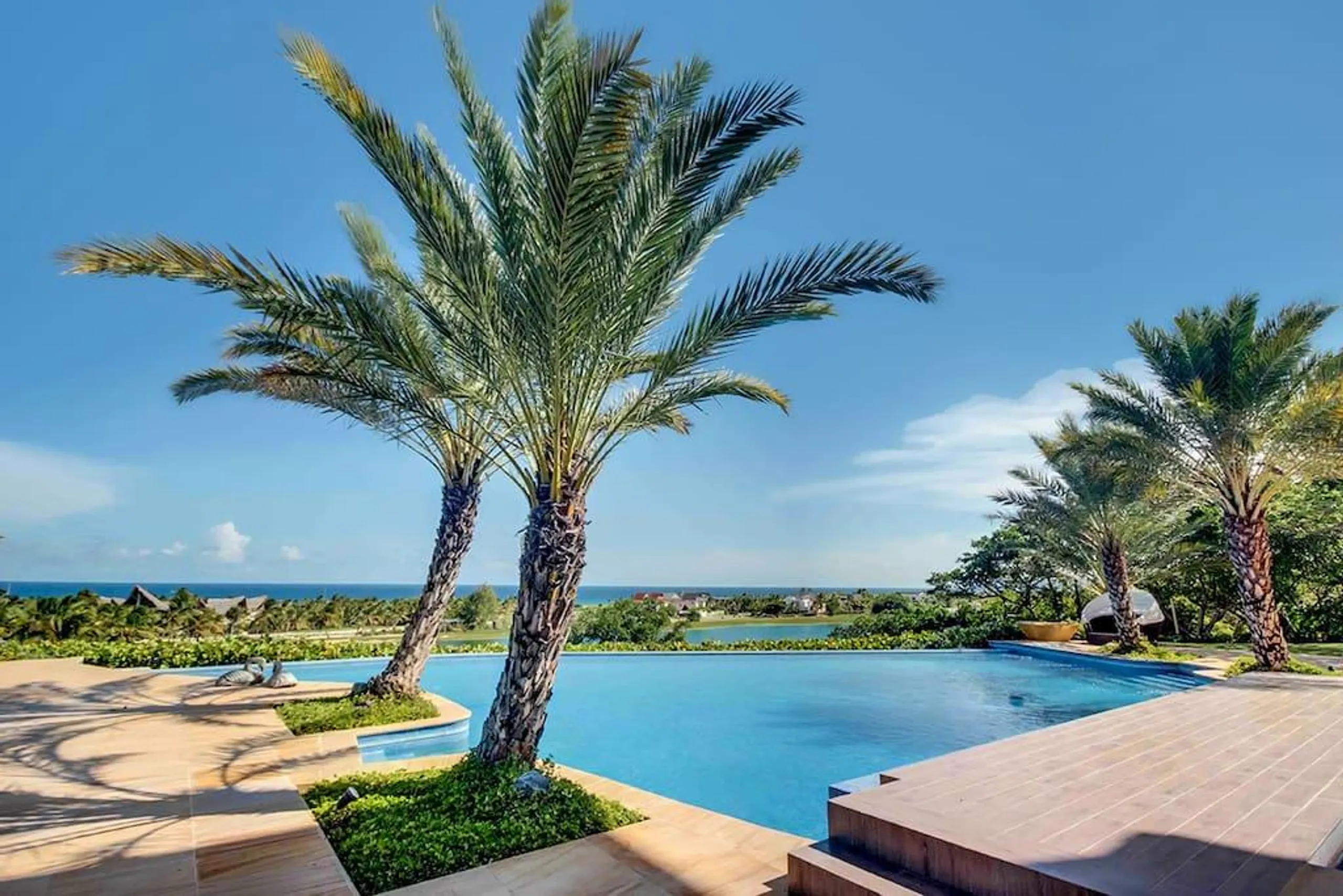Imposing Beachfront Villa with Infinity Pool and Walks to Beach in Punta Cana