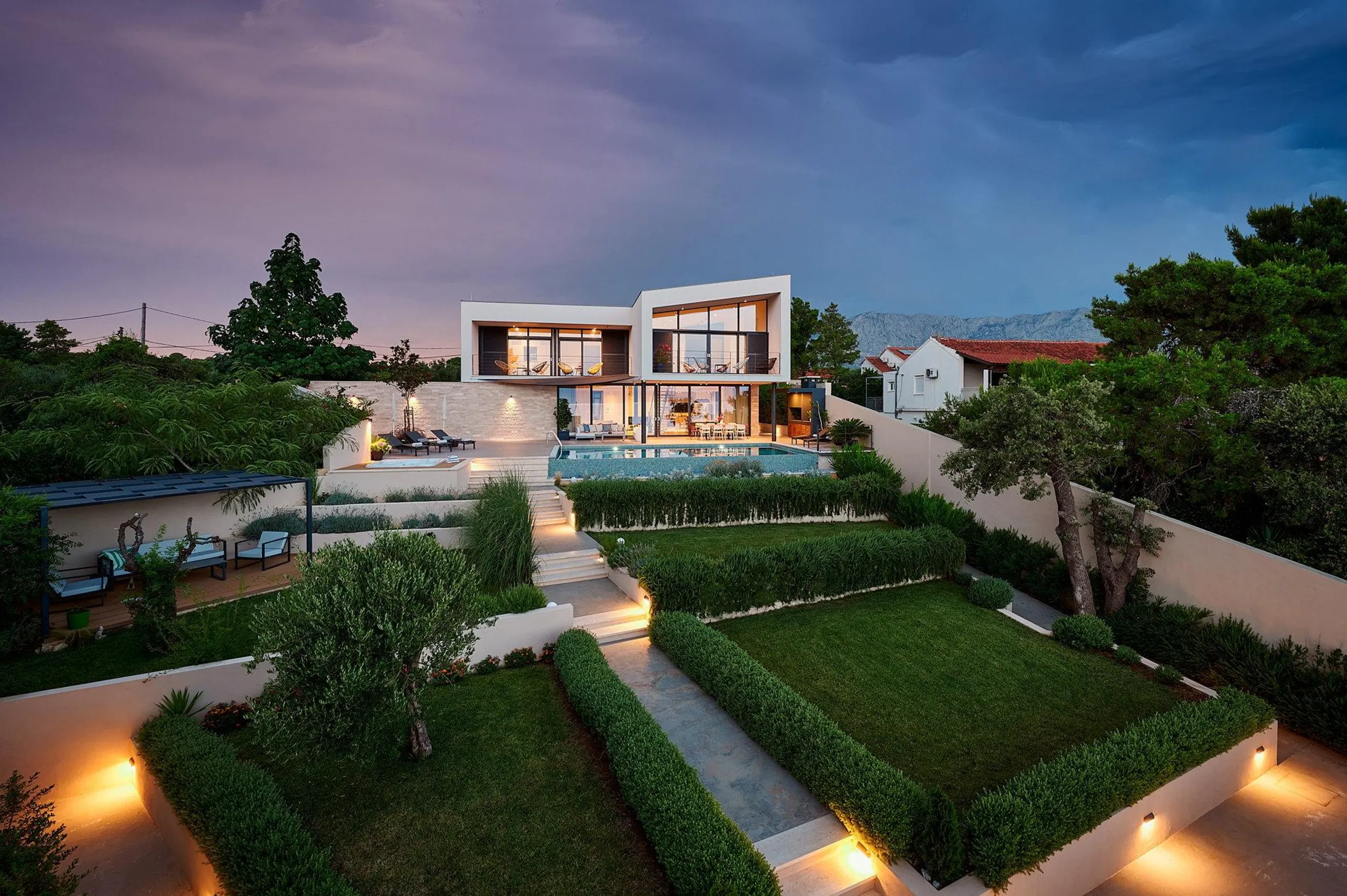 Magnificent Beachfront Haven on Pristine Hvar Island with Heated Infinity Pool and Panaromic Sea Views — photograph 2