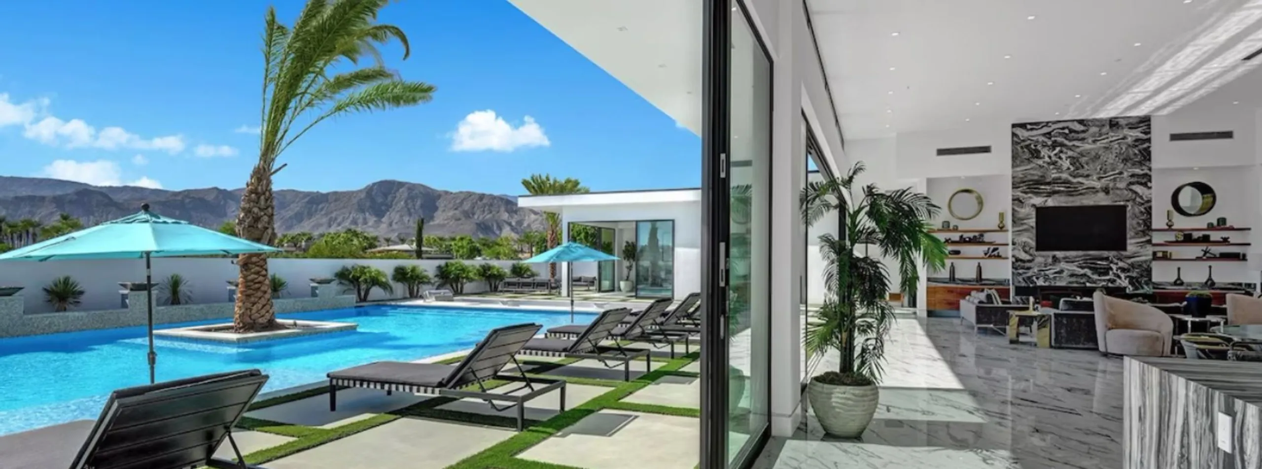 Grand Rancho Mirage Vacation Villa with Private Pool, Spa & Mountain Views — photograph 7