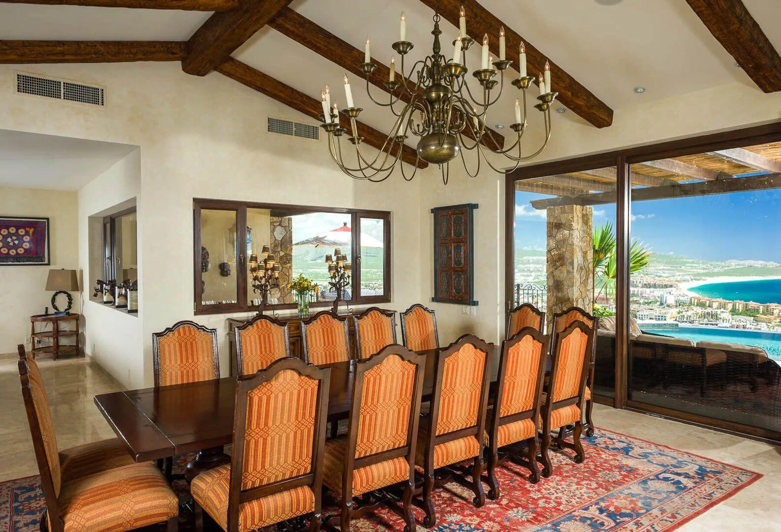 Above it All in this 9 Bedroom Hillside Estate with Infinity Pool and Views over Cabo to the Ocean — photograph 9