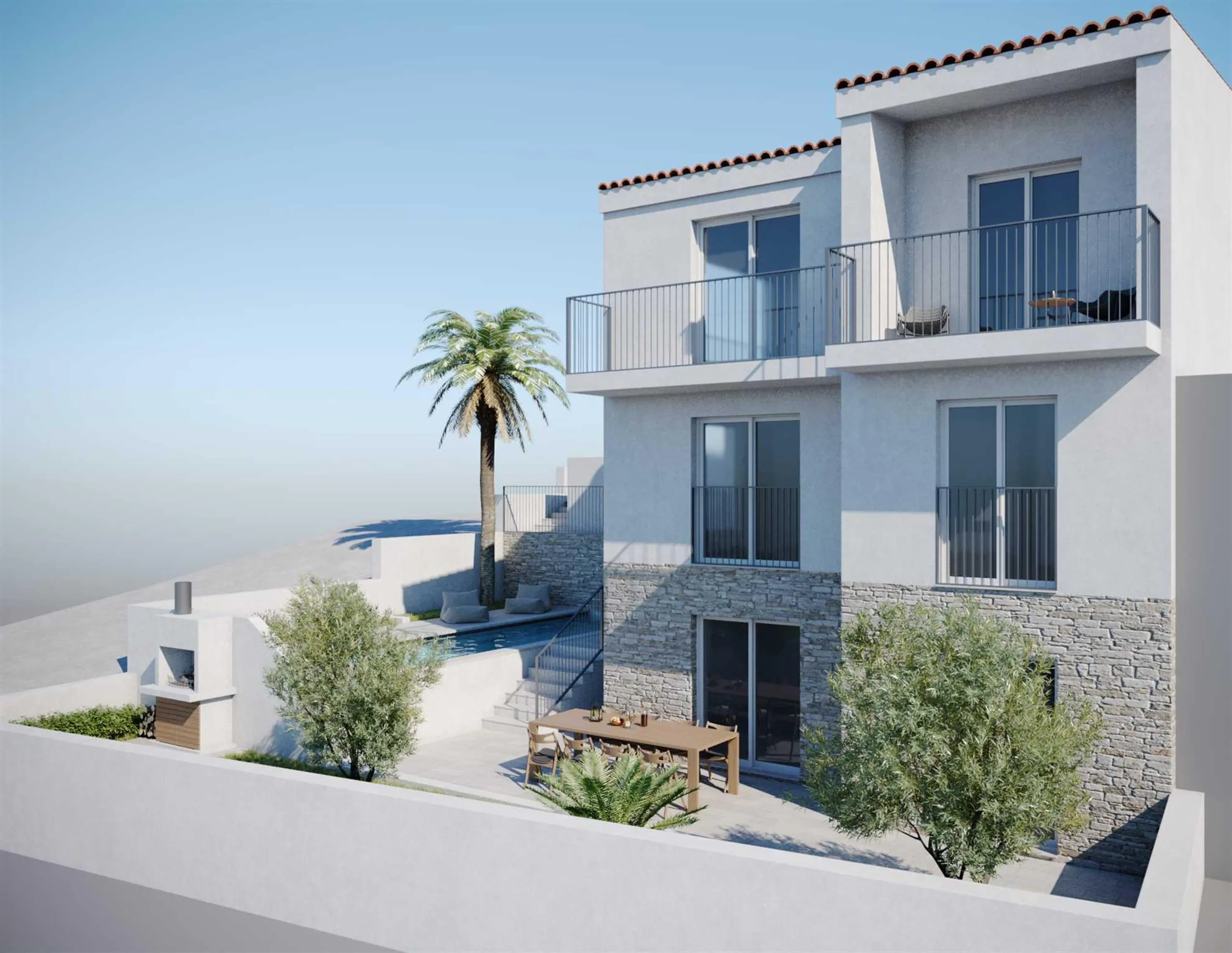 Plush Seaside Villa with Heated Pool — photograph 3