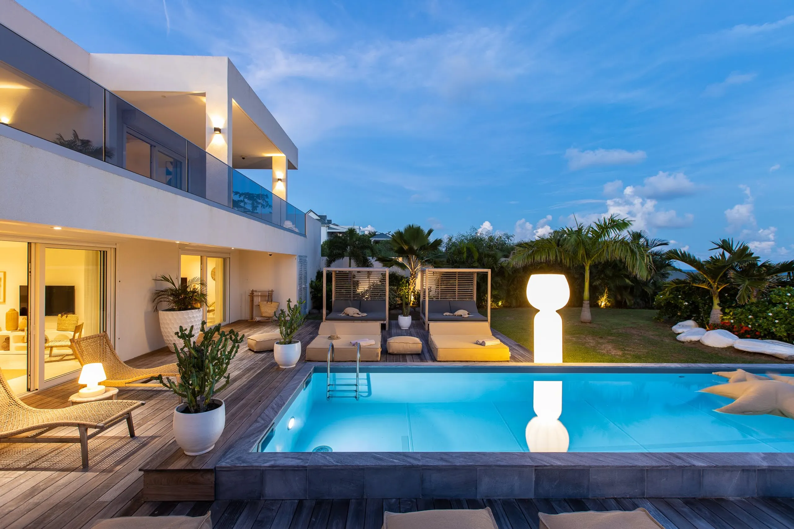 Deluxe Paradise in Cul De Sac with Private Pool and Panoramic Views of Pinel Island — photograph 5