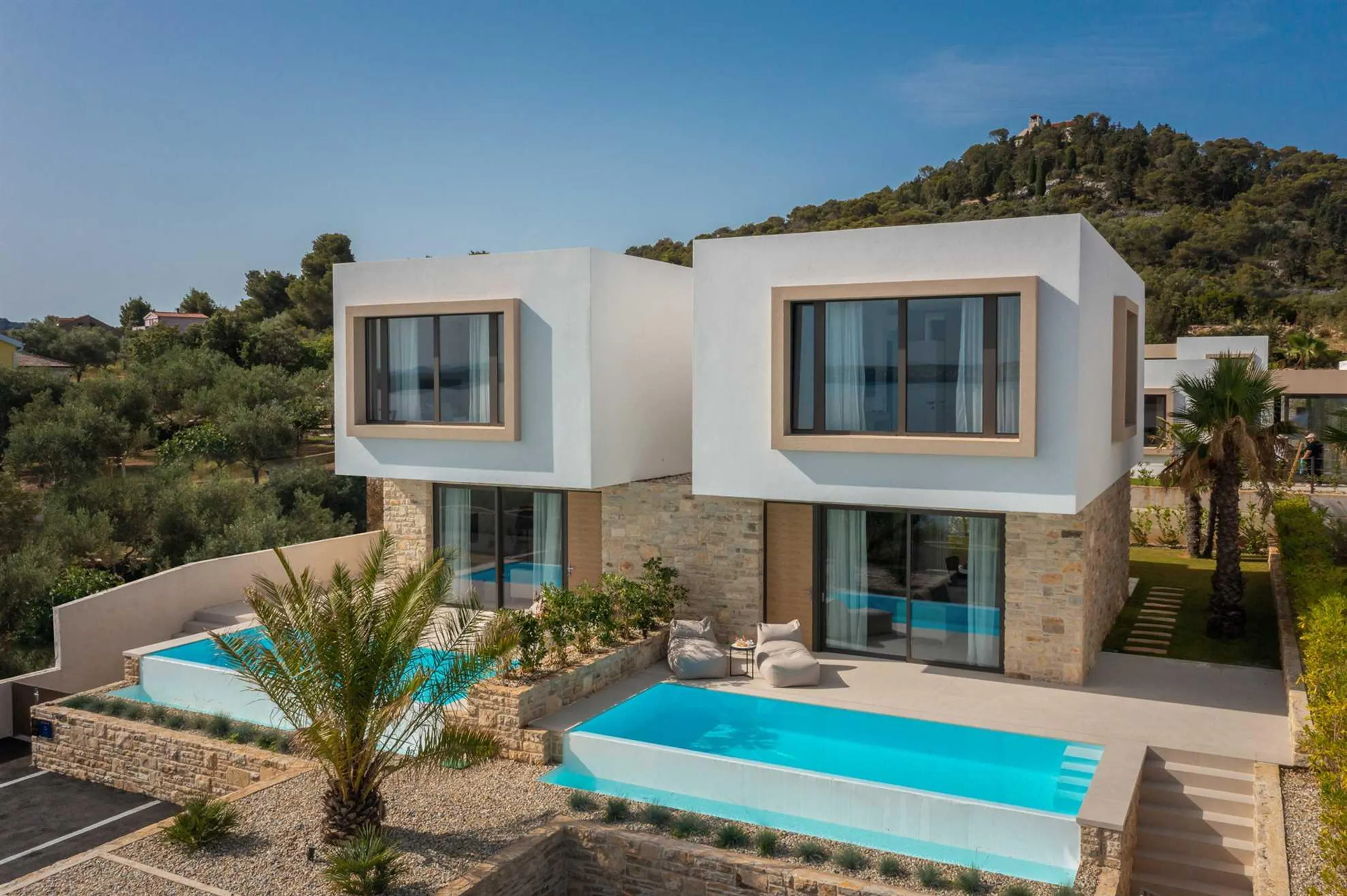 Fantastic Modern Villa with Private Pool and Sea Views, Tkon