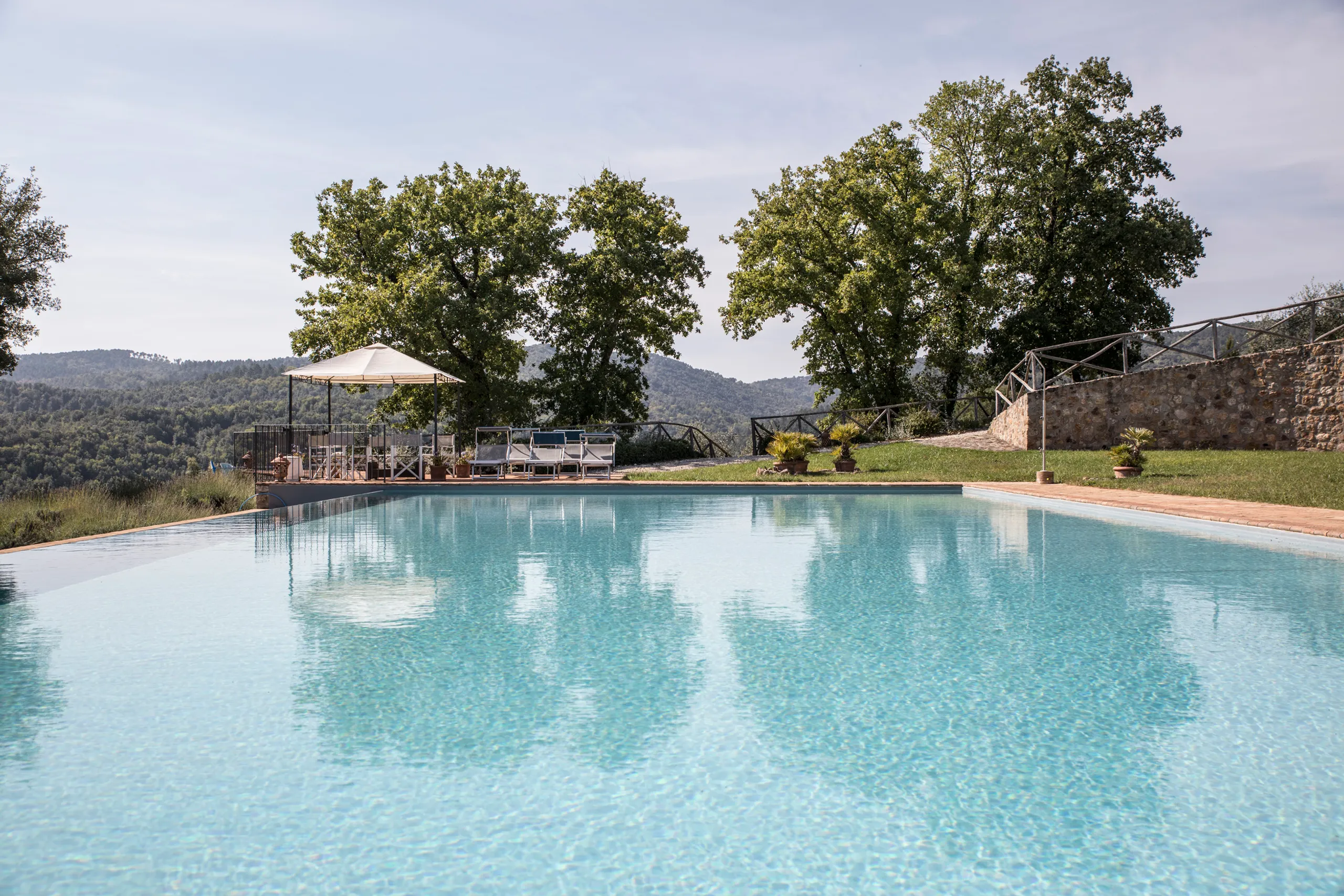 Regal Resort-Style Tuscan Estate with Life-Sized Chessboard, Private Pool, Gazebo, and Spa — photograph 4