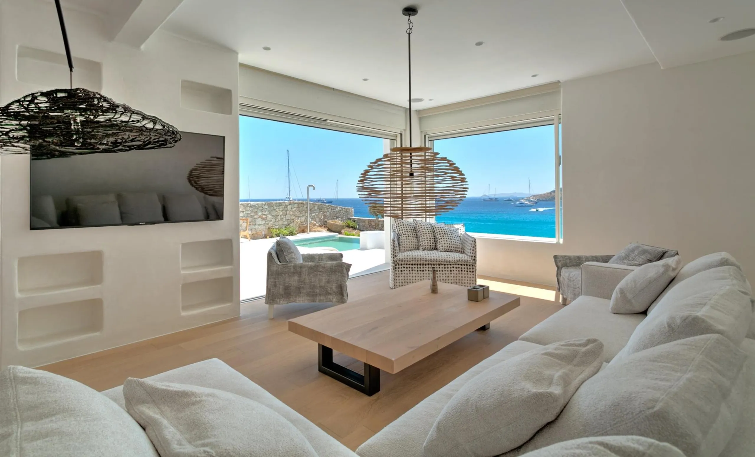 Breathtaking Oceanview Villa in Mykonos with Private Pool — photograph 7