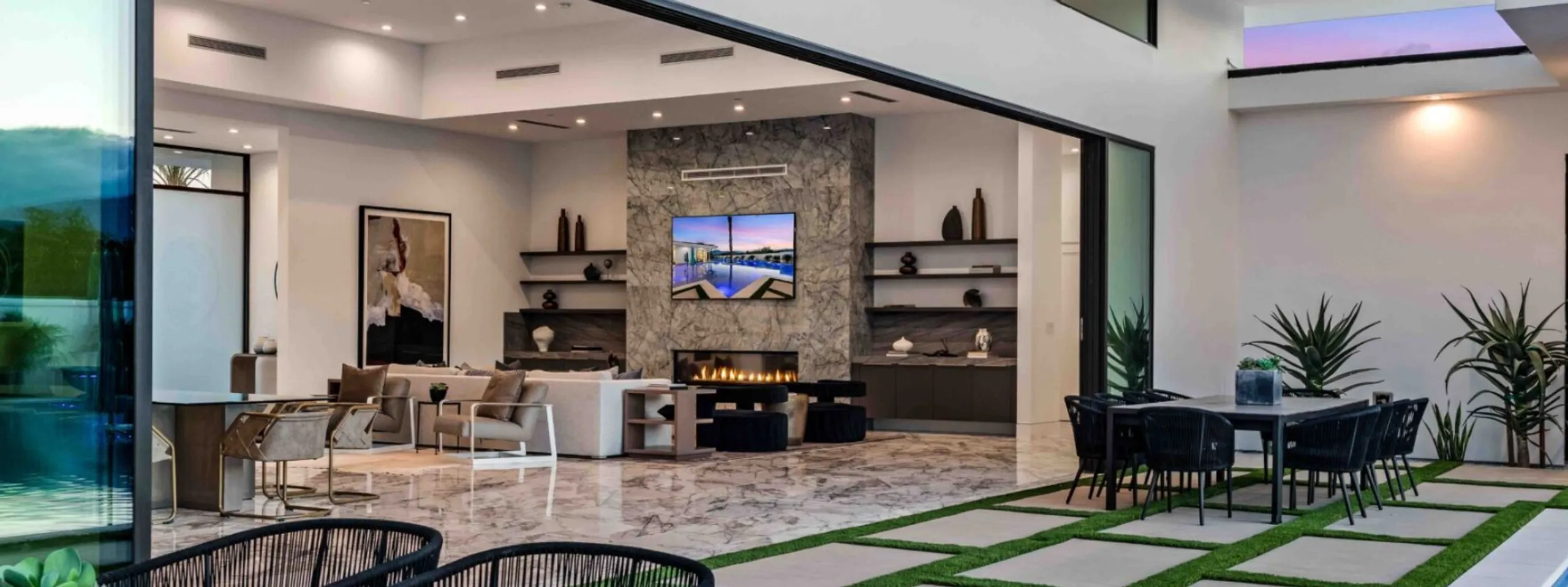 Contemporary Villa with Private Pool, Fire Pit & Designer Interior — photograph 7