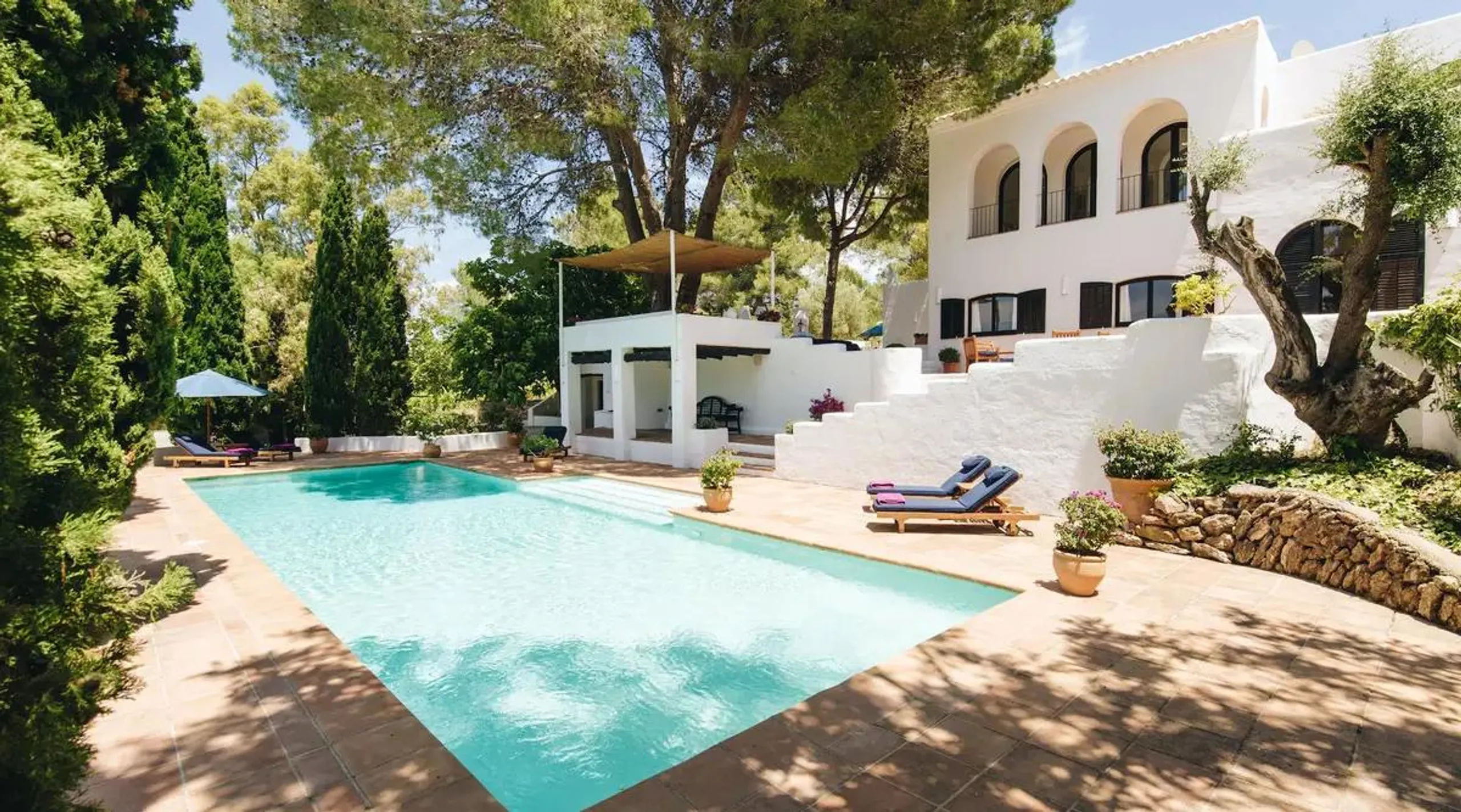Idyllic Ibiza Retreat with Invigorating Pool and Dining Al-Fresco, Ibiza