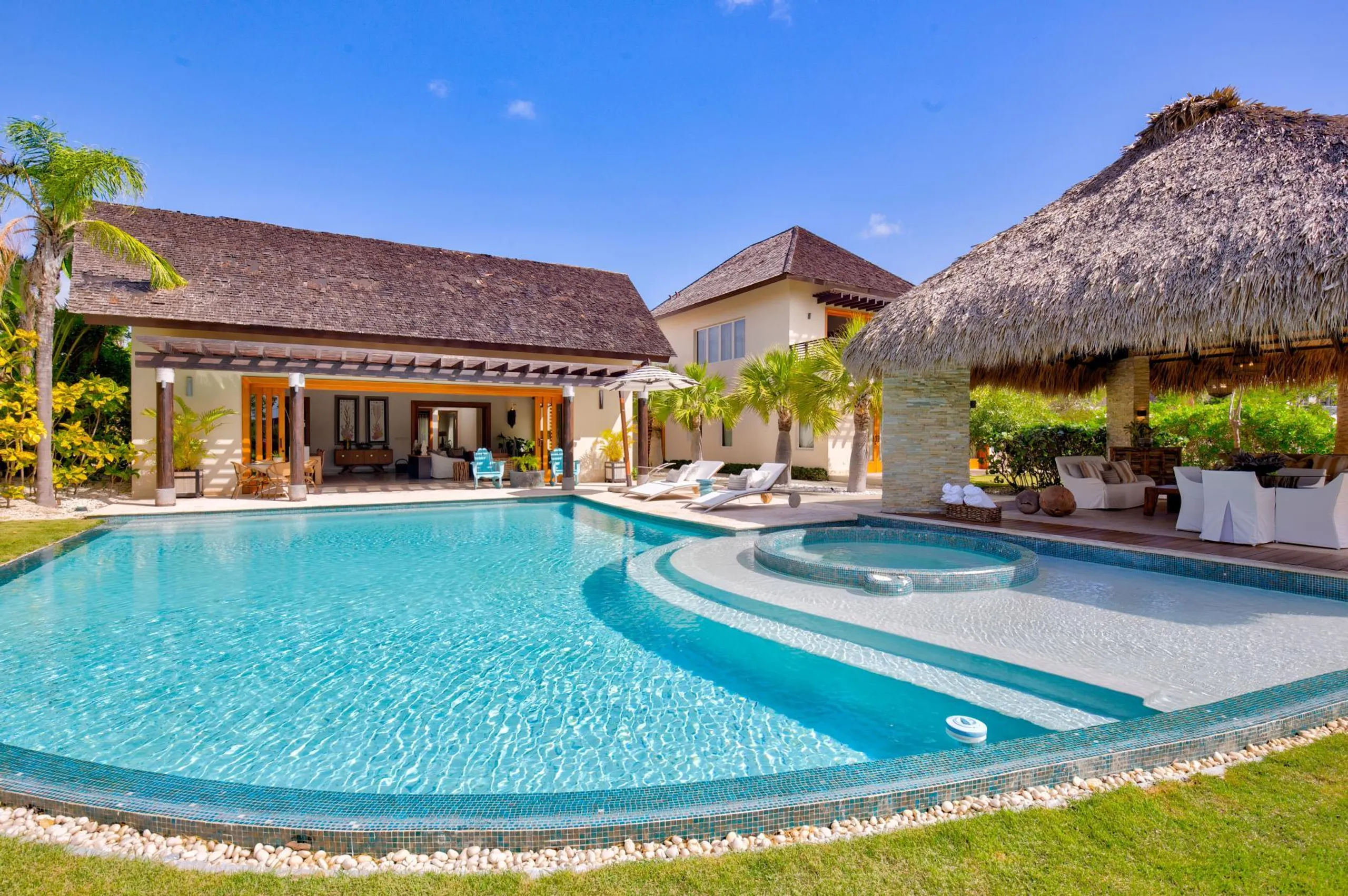 Alluring Four Bedroom Tropical Designed Villa with Private Pool and Greenery, Punta Cana