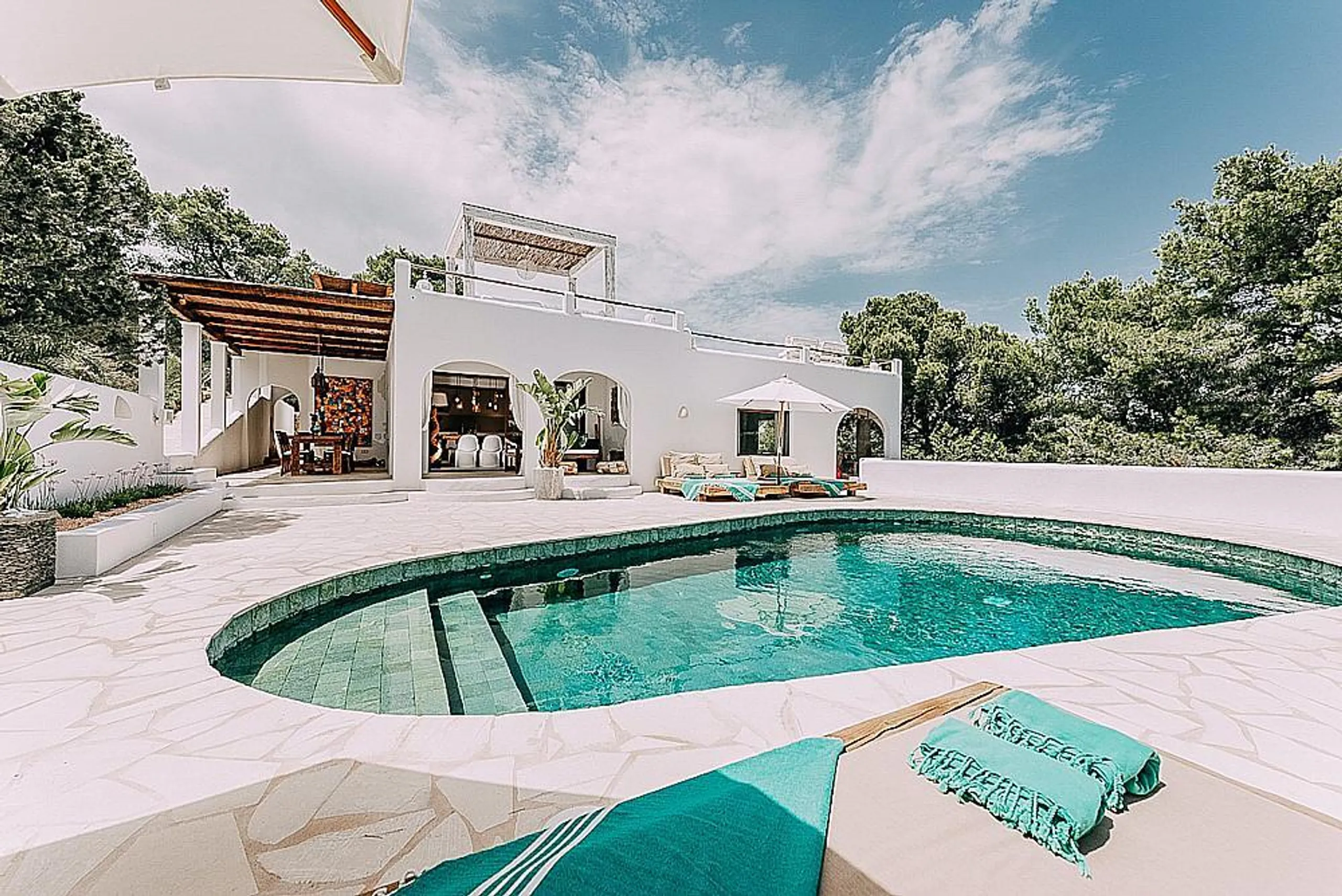Spanish White Villa with Private Pool and Amazing Views, Ibiza