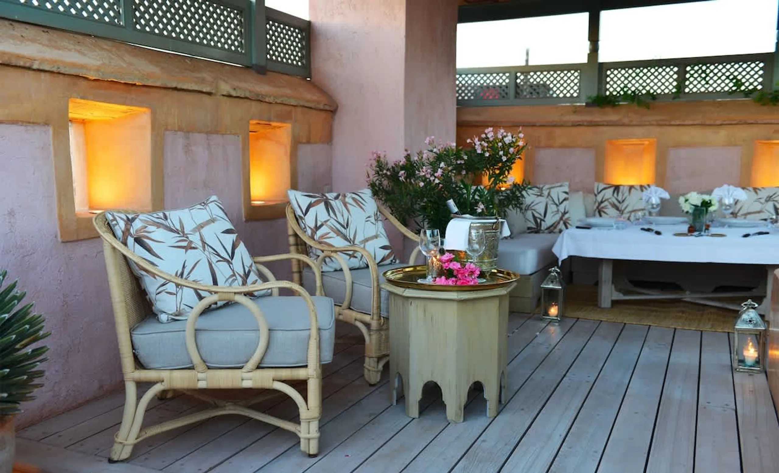 Sumptuous Medina Escape with Pool, Private Terraces, and Luxurious Hammam — photograph 10