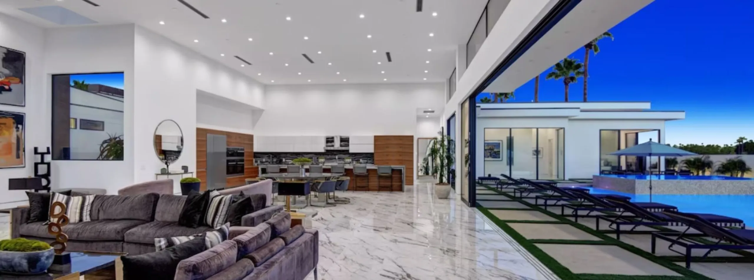 Grand Rancho Mirage Vacation Villa with Private Pool, Spa & Mountain Views — photograph 6