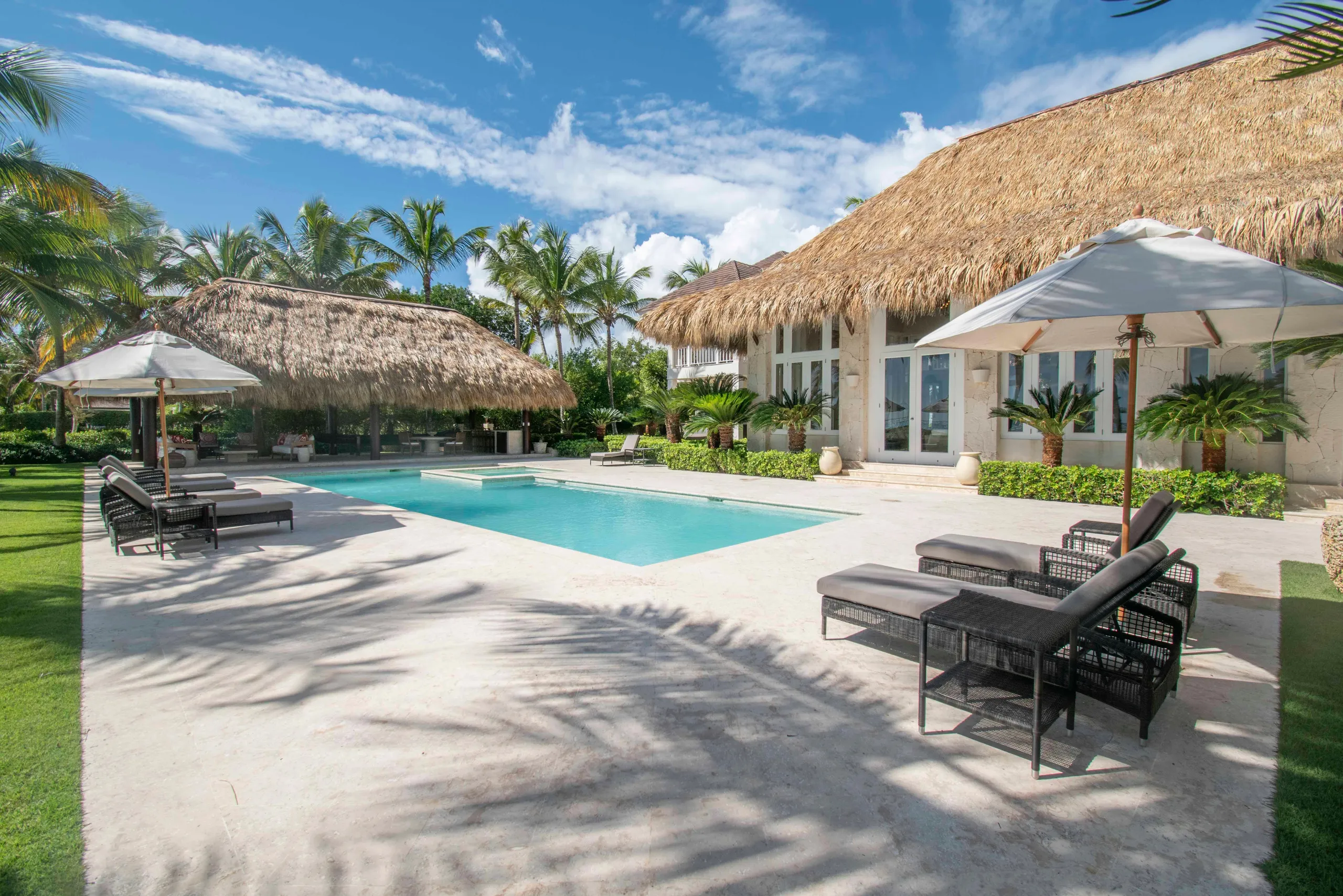 Superb Punta Cana Villa with Invigorating Pool and Ocean Views — photograph 3