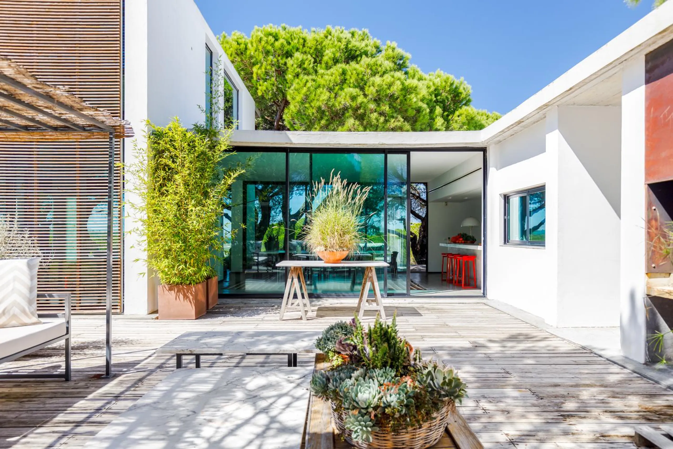 Contemporary Cork Oak Forest Villa with Infinity Pool and Veranda — photograph 4