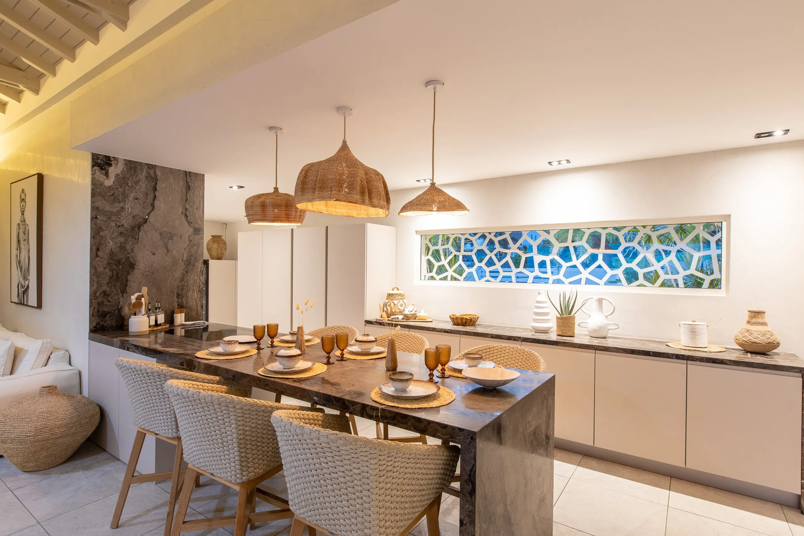 Deluxe Paradise in Cul De Sac with Private Pool and Panoramic Views of Pinel Island — photograph 6