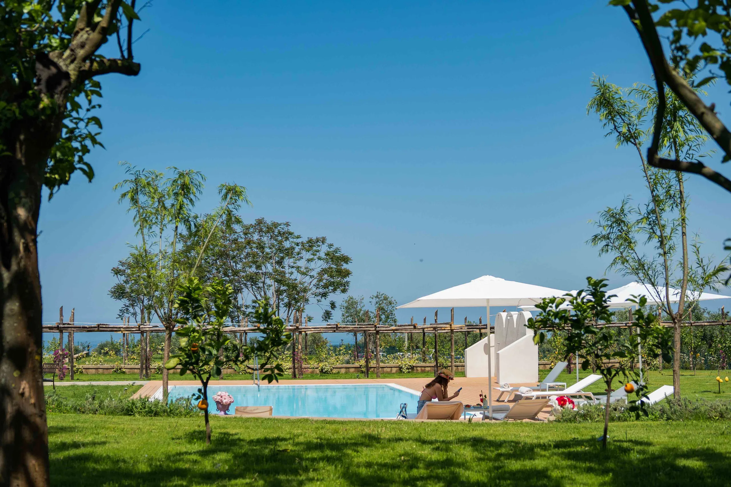 Refreshing Villa in Massa Lubrense with Heated Pool and Panoramic Views of Capri Island, Amalfi Coast