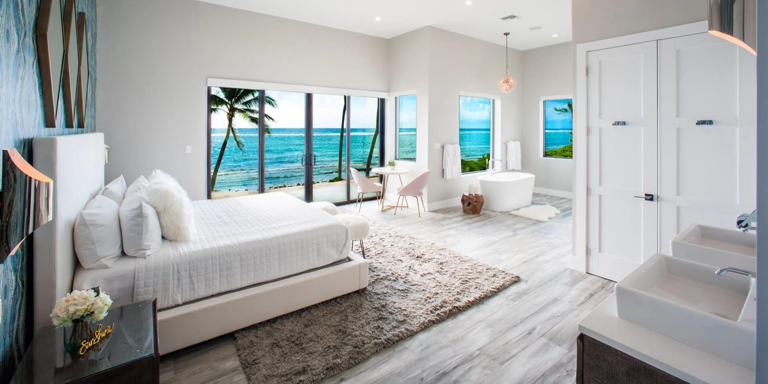 Modern Contemporary Grand Cayman Ocean Front Villa with Infinity Pool — photograph 10