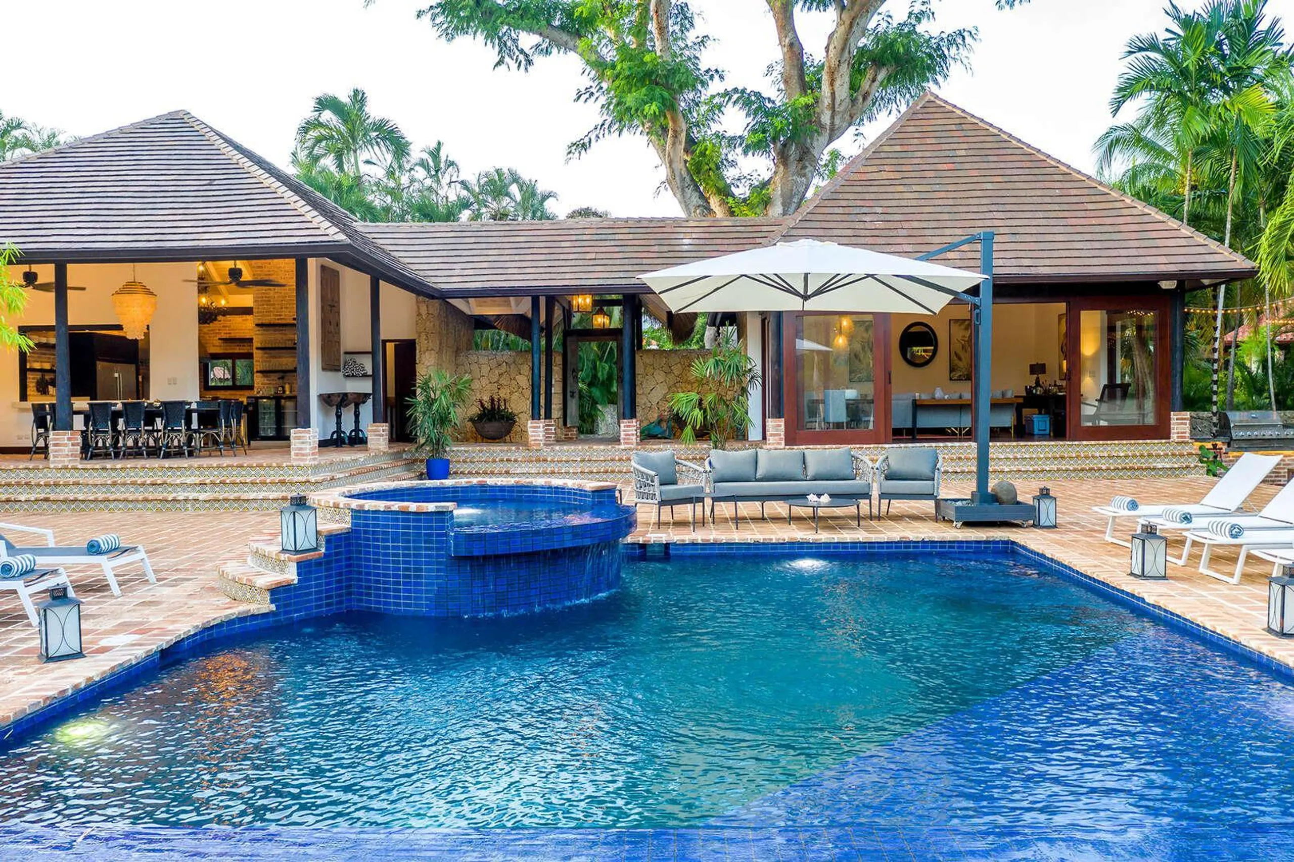 Casa de Campo's Dominican Styled with a Blend of Tropical Villa with Country Club Access — photograph 5