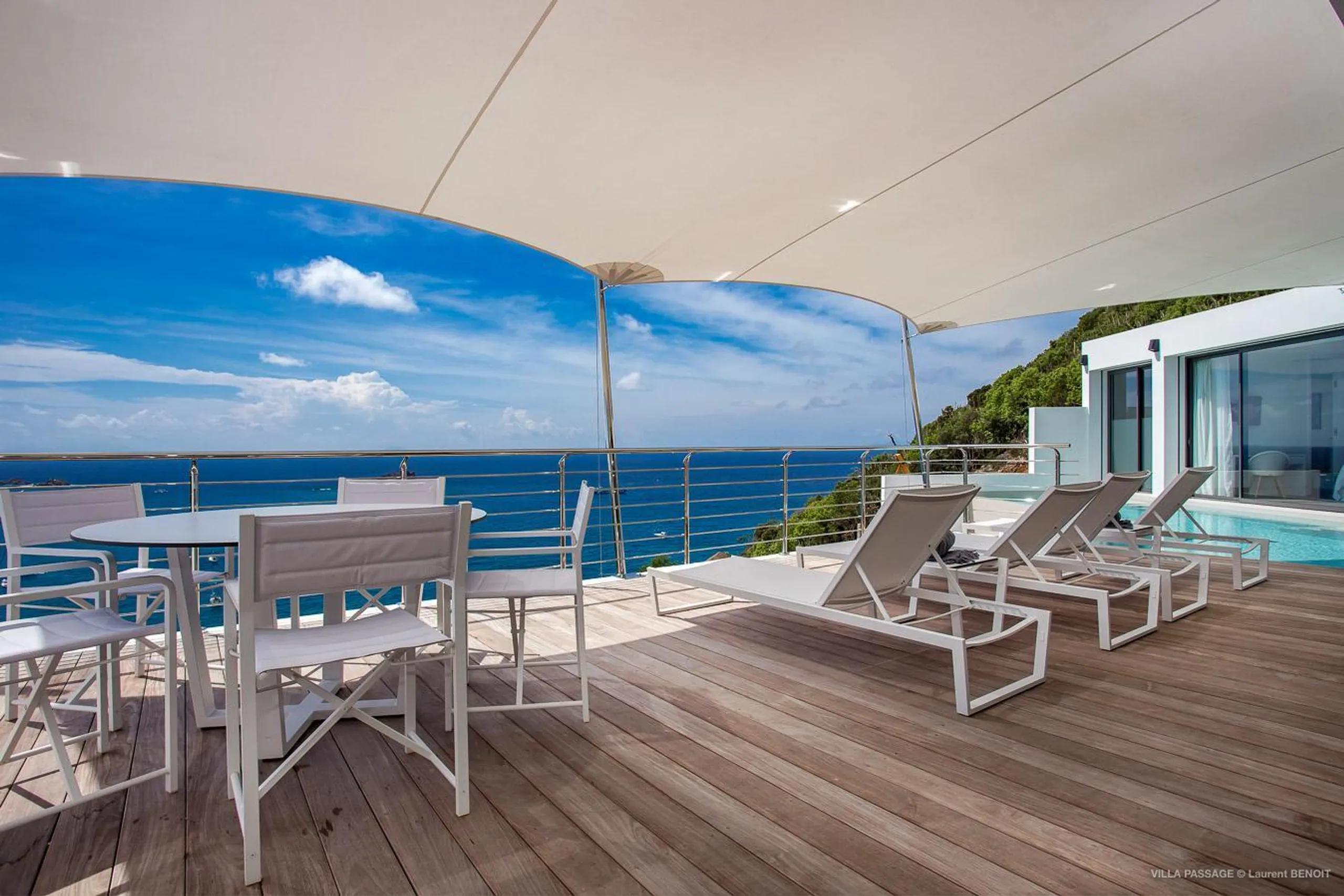 Modern Oceanview Corossol Villa with Private Pool and Walks to Beach — photograph 2
