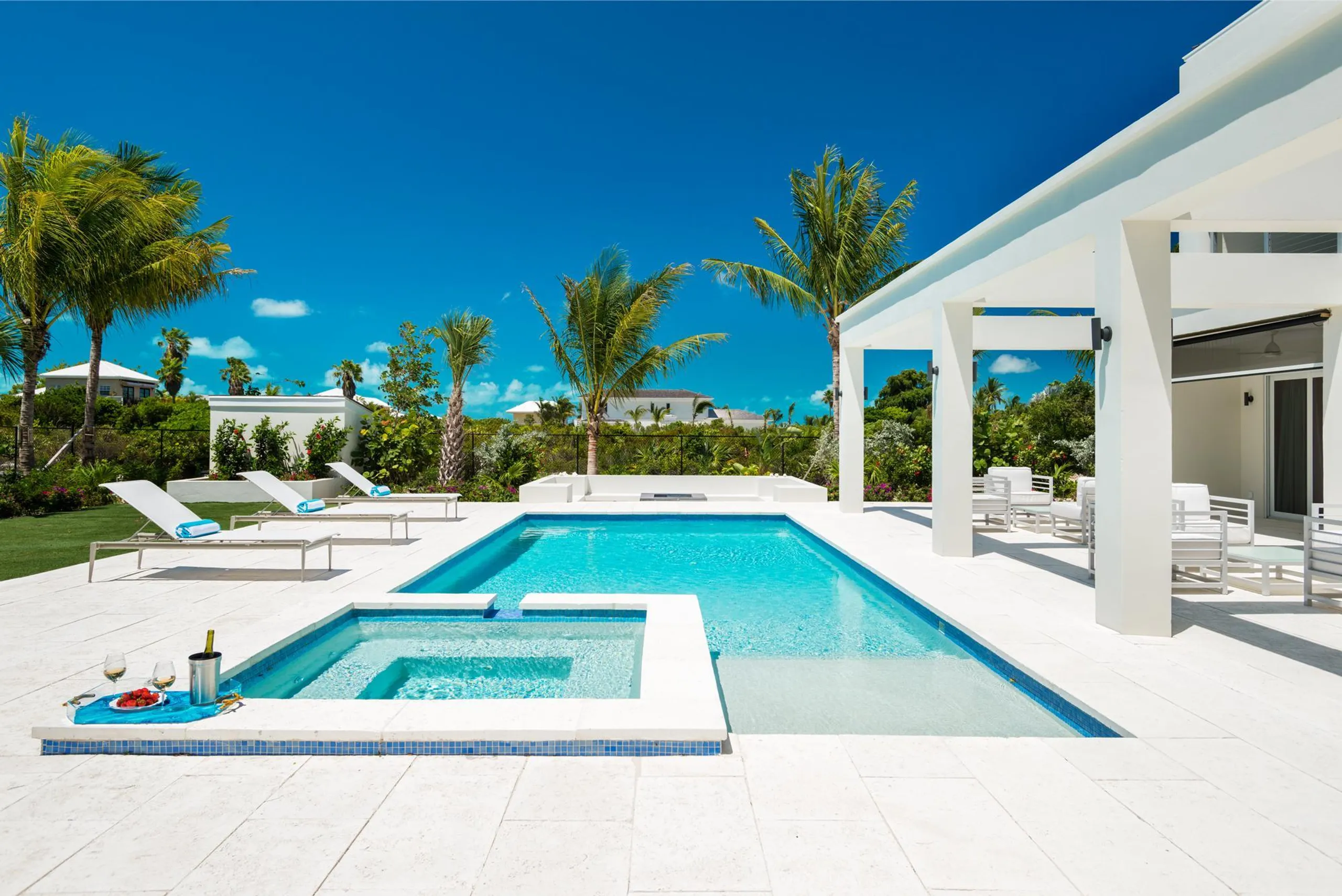 Refined Contemporary Villa with Heavenly Pool and Steps from the Beach — photograph 2