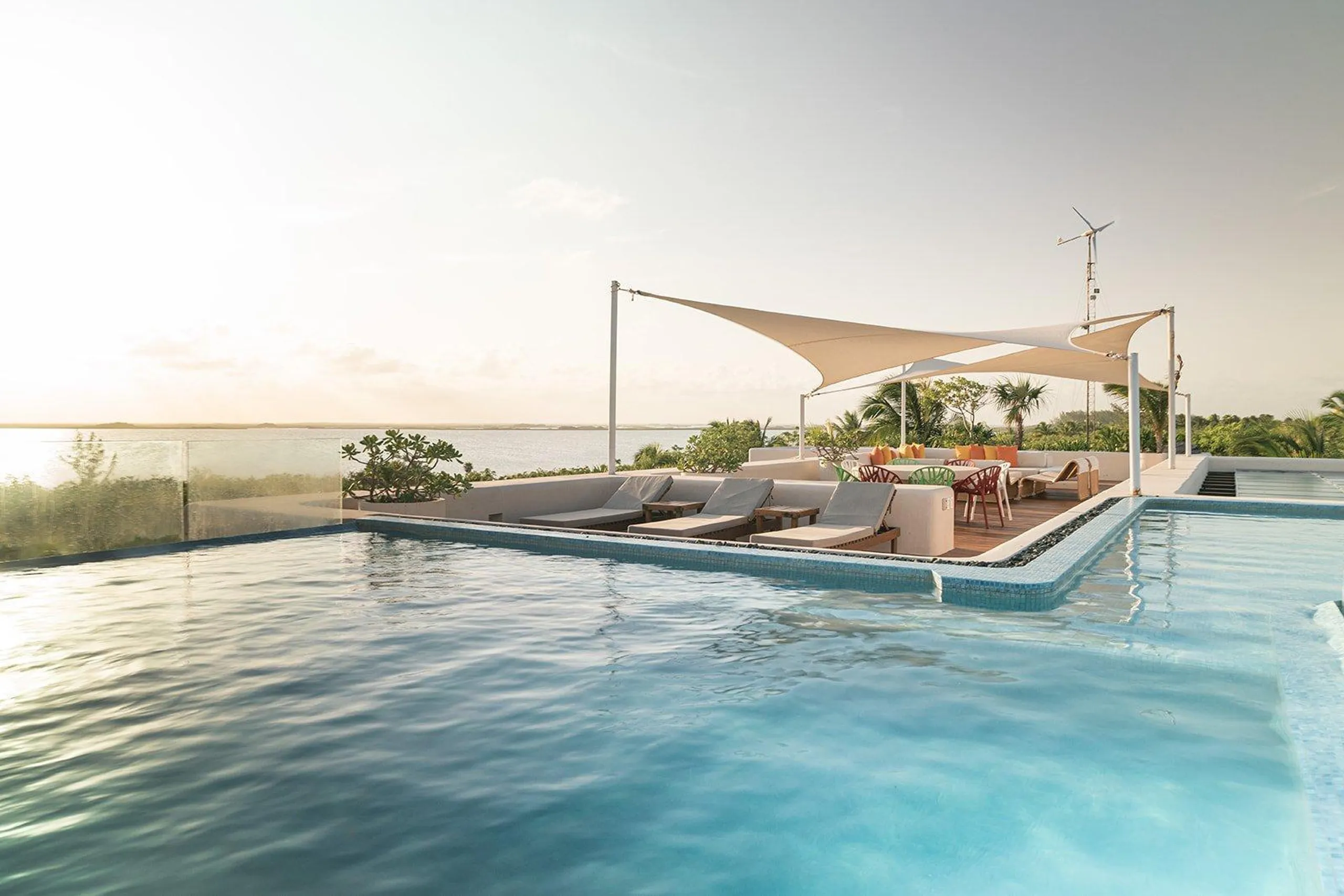 Incredible Sian Ka'an Eco-Estate with Double-Infinity Pools — photograph 4
