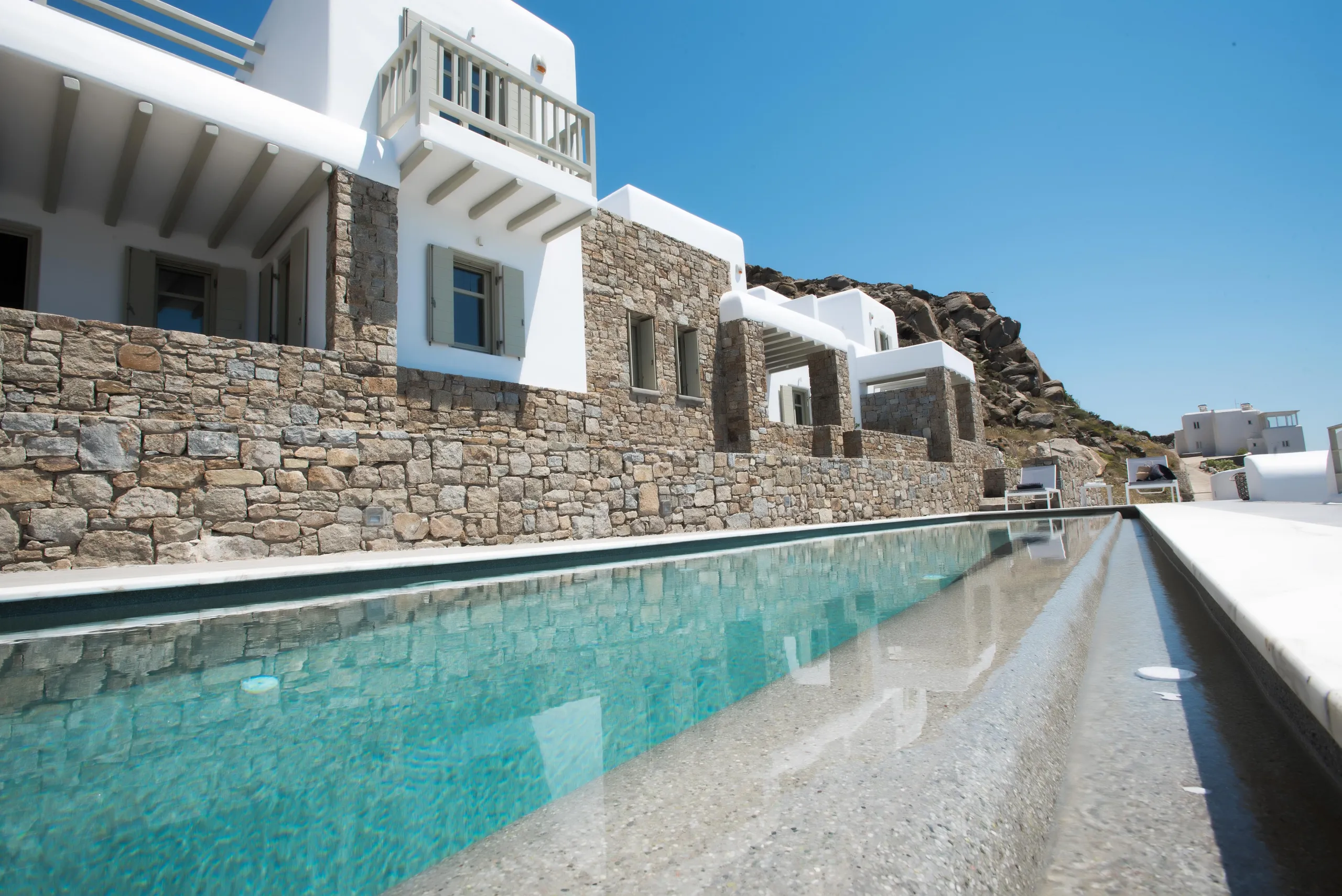 Top-of-the-line 21BR Refreshing Style Villa with Private Pool, Mykonos