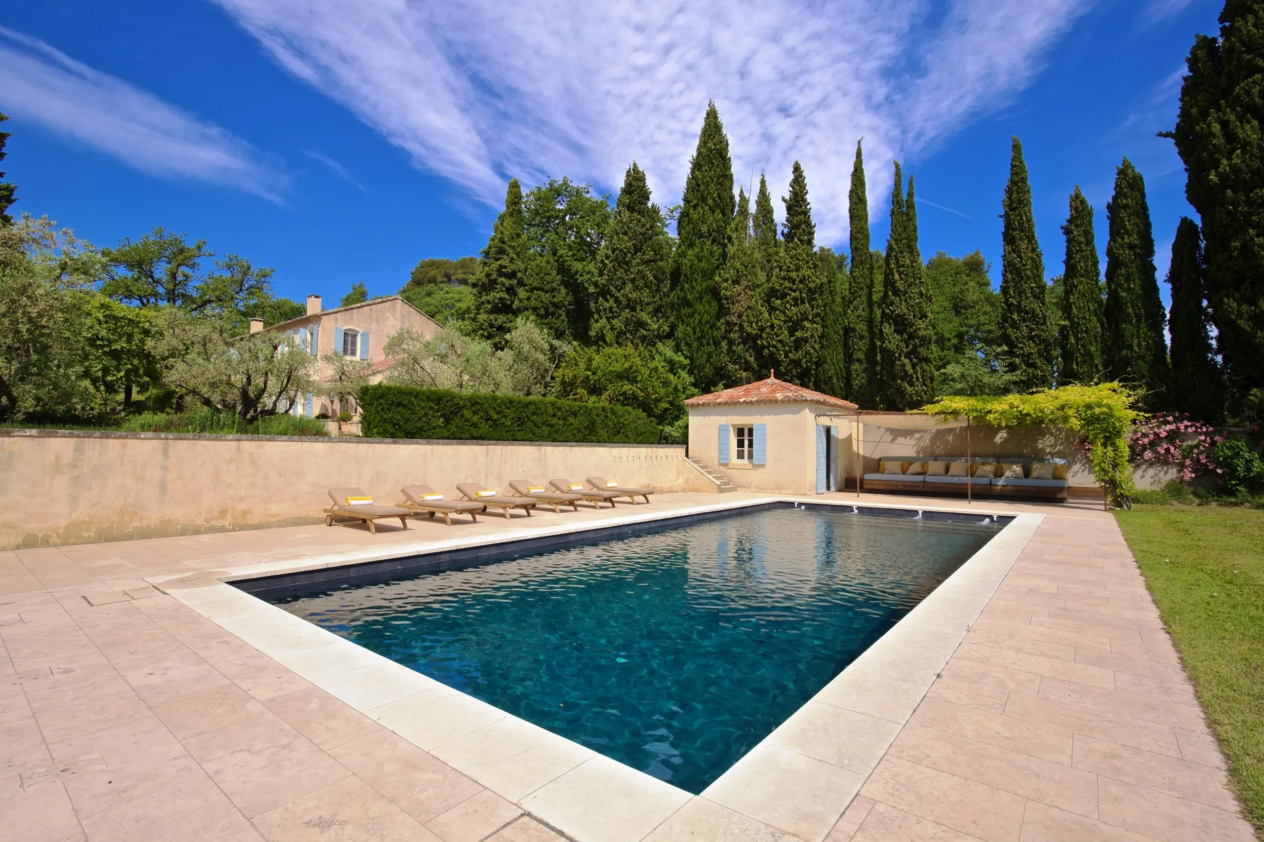Provencal Paradise Estate with Gorgeous Pool and Lush Garden Grounds in St. Remy de Provence