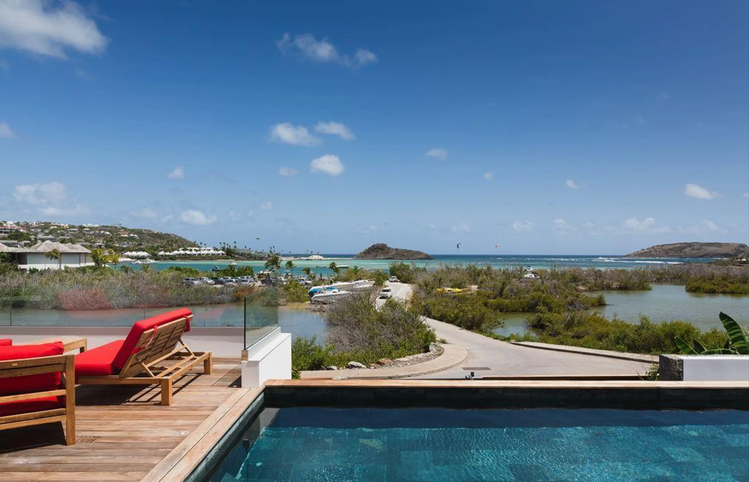 Sleek and Minimalist Inspired Villa with Heated Pool in Grand-Cul-de-Sac's Idyllic Paradise — photograph 7