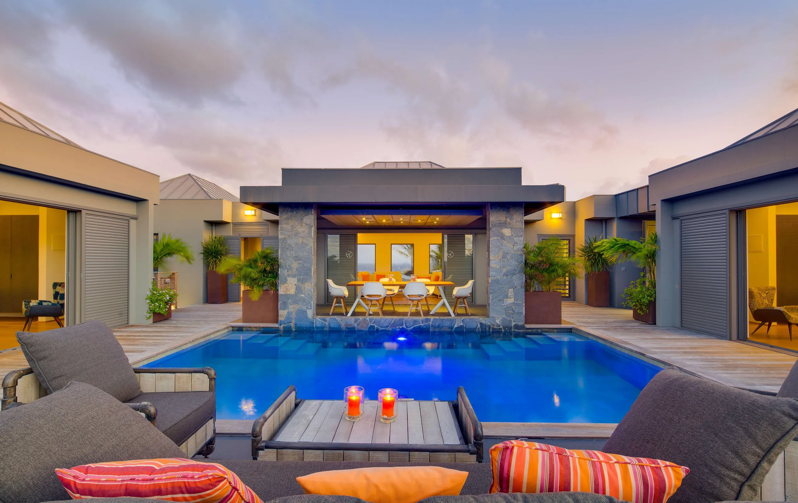 Exquisite Paradise Villa with Amazing Ocean View in Domaine du Levant, Saint-Barths — photograph 3