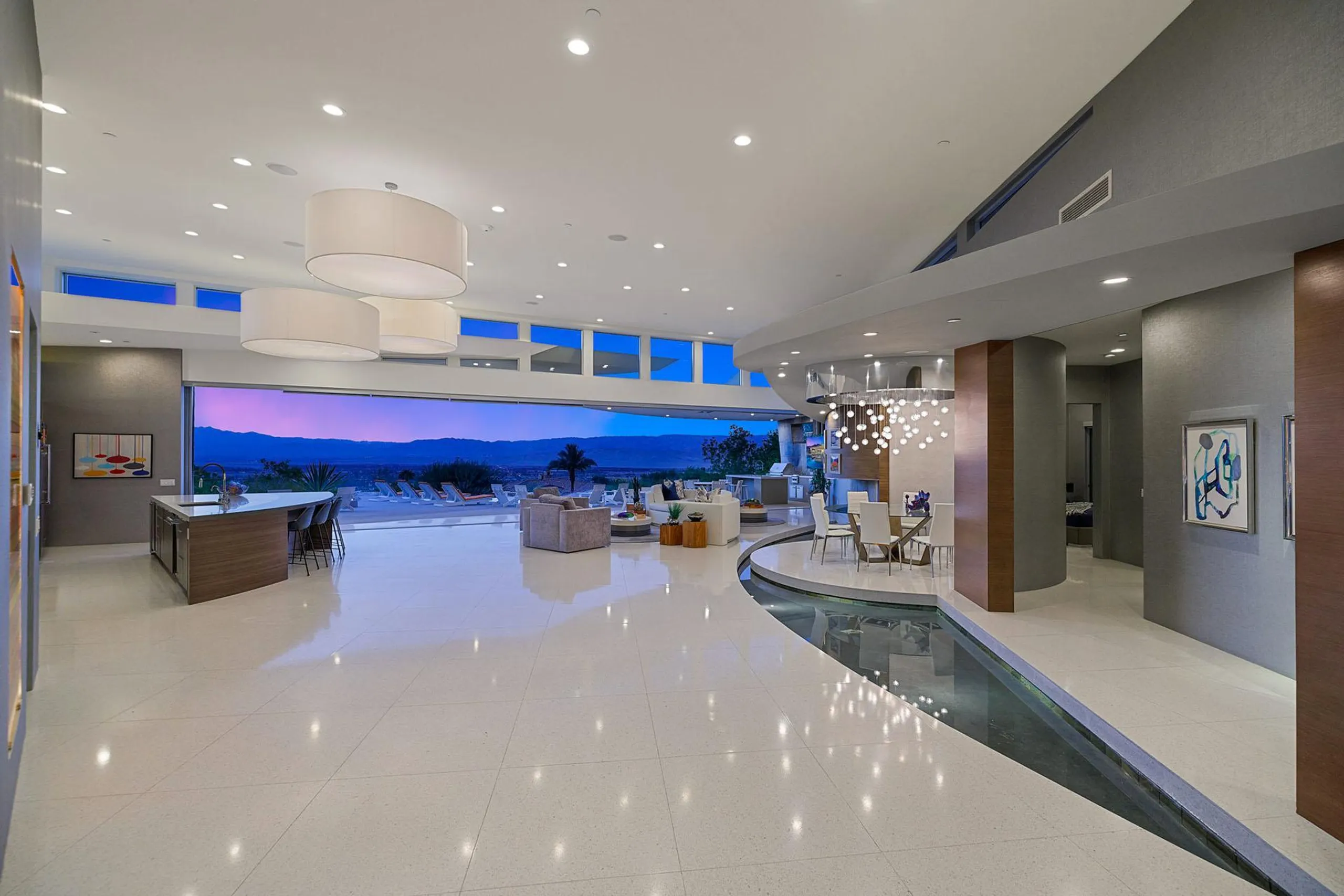 Rancho Mirage Architectural Modern Estate with Infinity Pool with Incredible Views — photograph 12