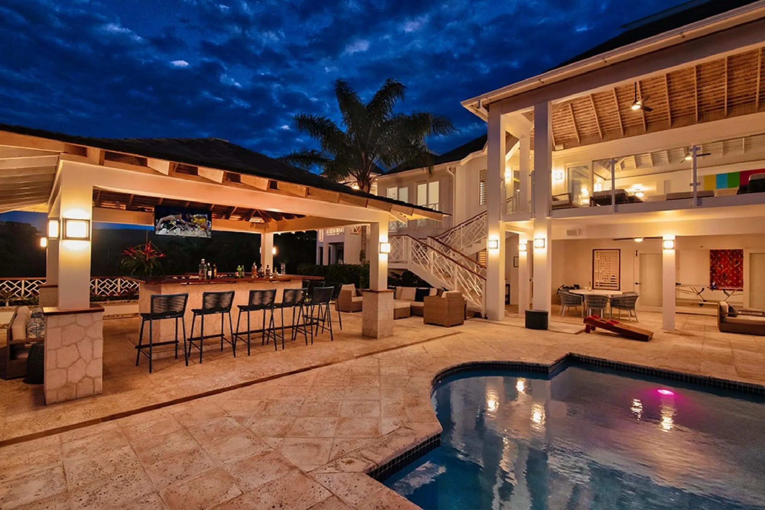 Palatial Panoramic Oceanview Villa with Private Pool in Montego Bay — photograph 6