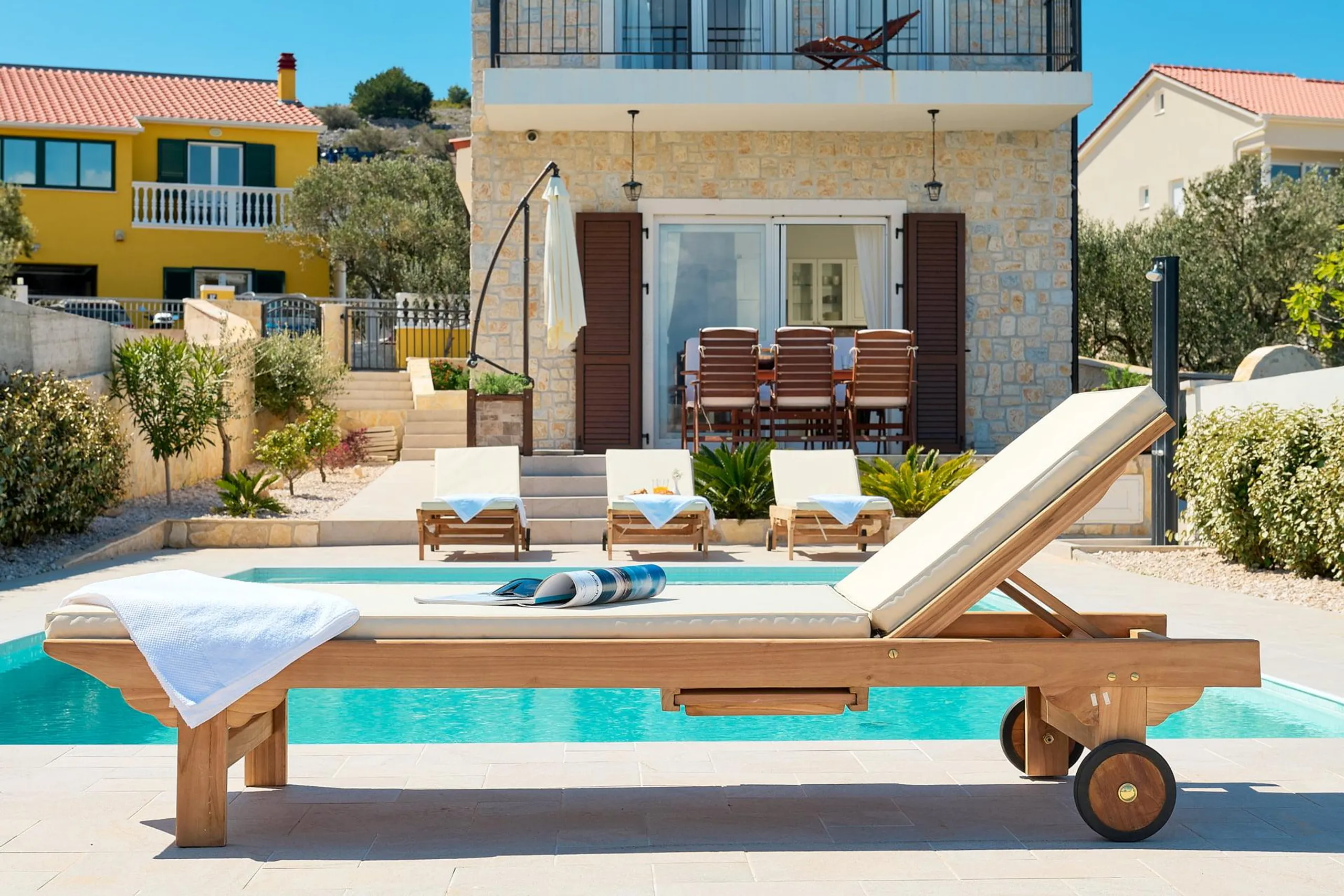 Charming Stone Villa with  Private Pool and Terrace on Murter Island — photograph 5