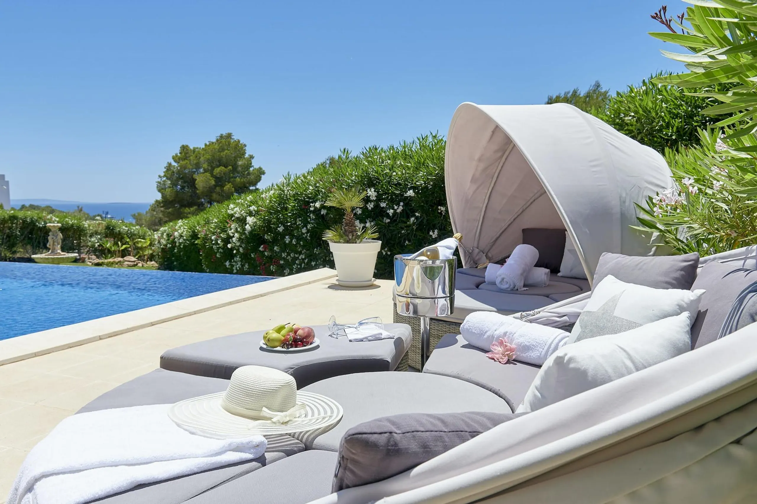 Luxurious Ibiza Ocean Estate with Private Pool and Outdoor Entertainment Area, Ibiza