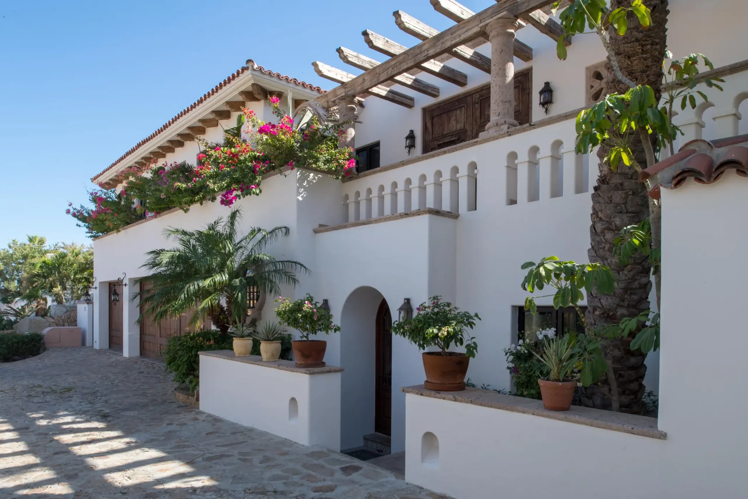 Grandiose Cabo San Lucas Villa with Infinity Pool and Outdoor Fireplace — photograph 8