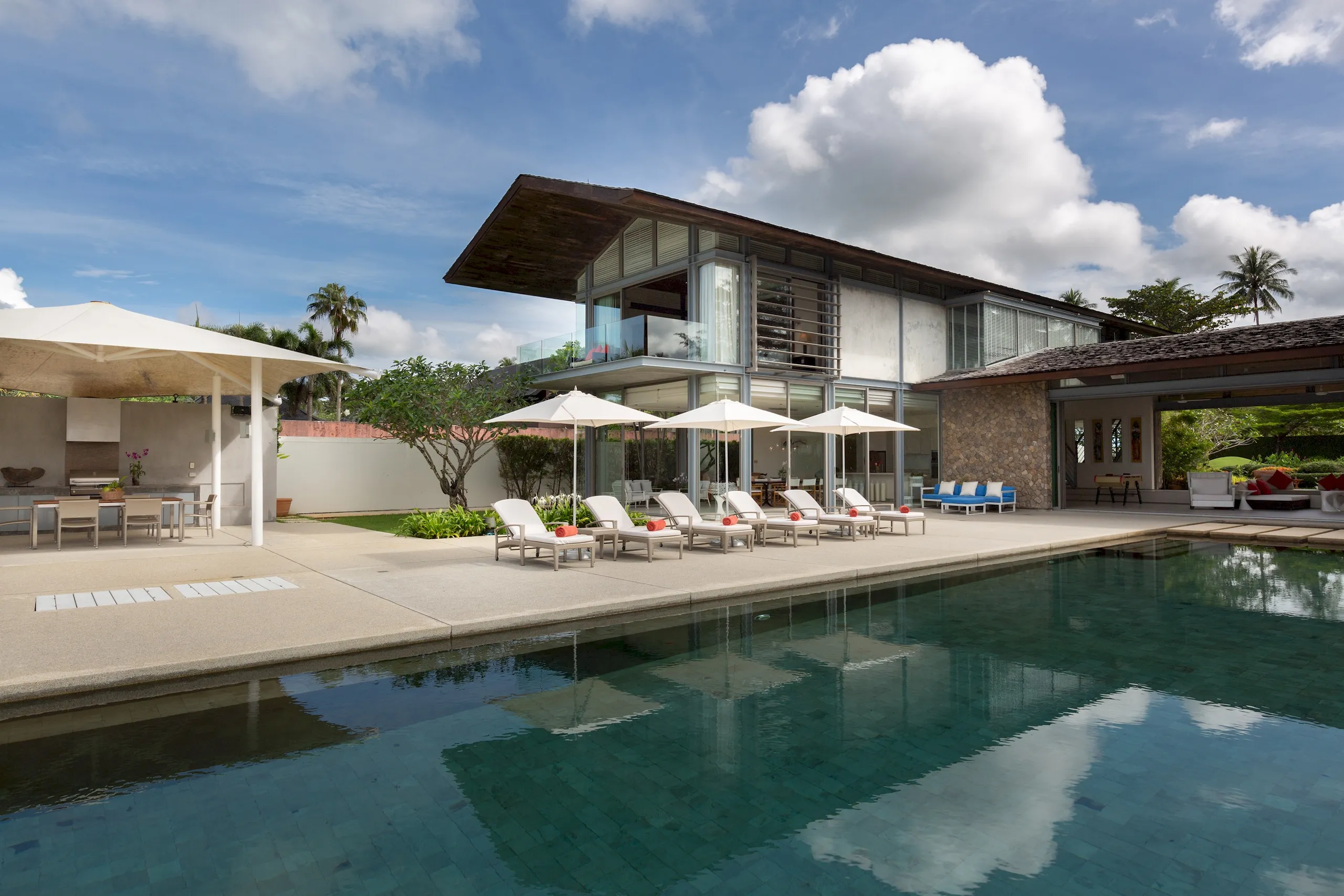 Captivating 5BR Phuket Retreat with Invigorating Pool, Thailand