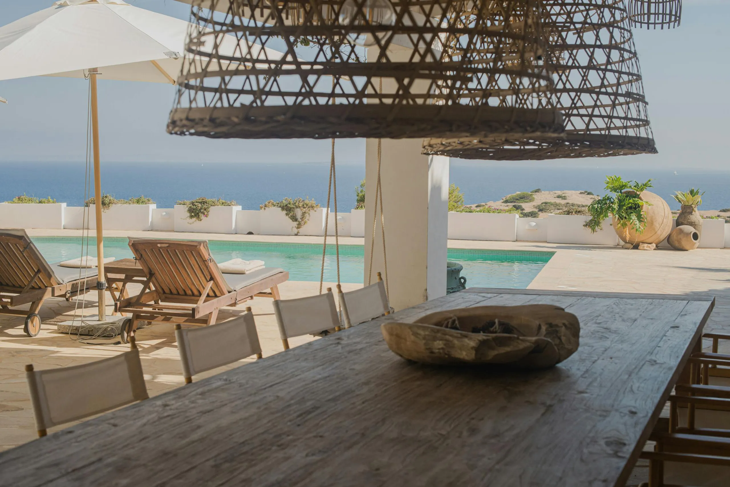 Resplendent Oceanview Villa in Ibiza with Private Pool and Sun Deck — photograph 11