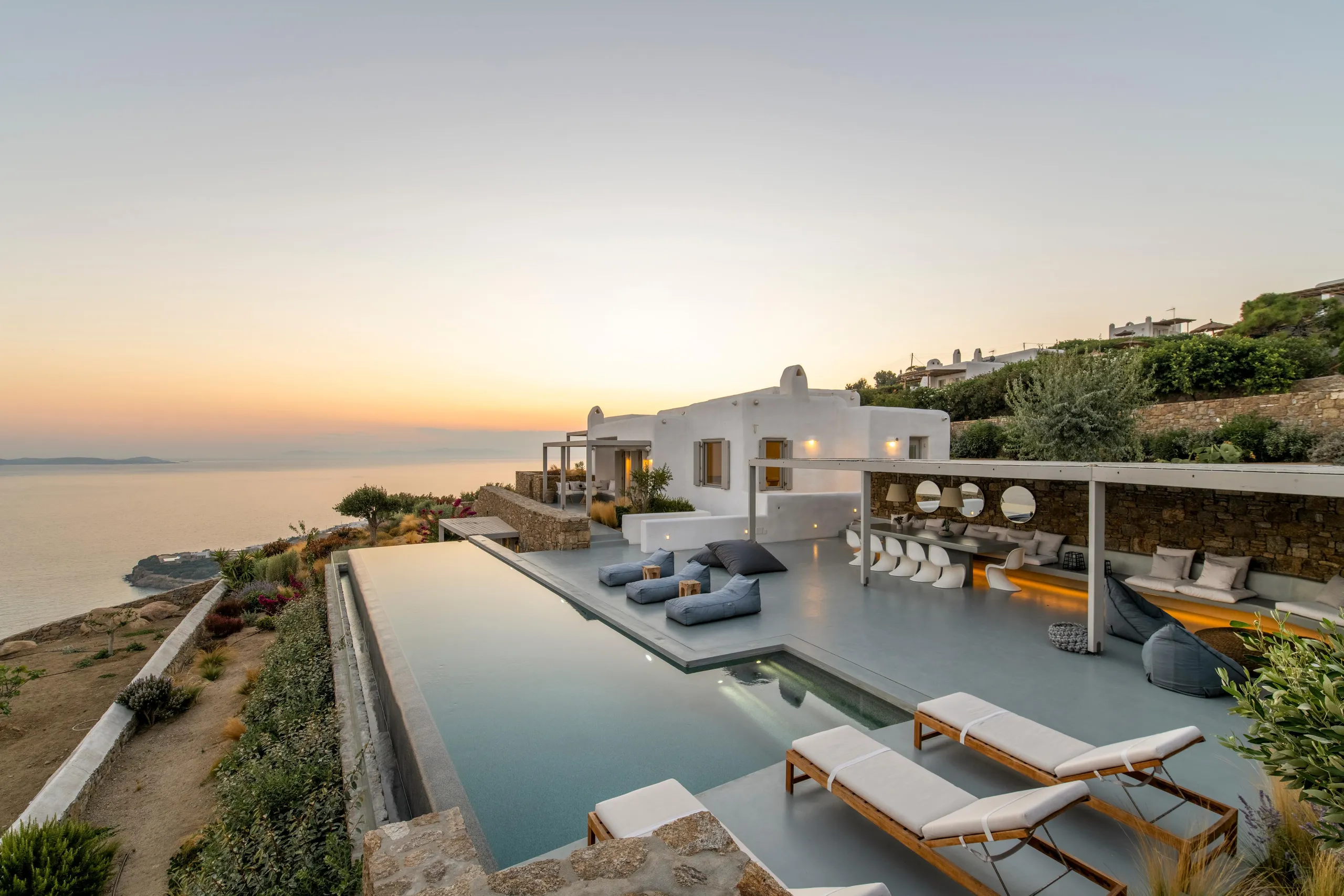 Experience Mykonian Luxury Living at this Breathtaking Villa near Tourlos, Greece
