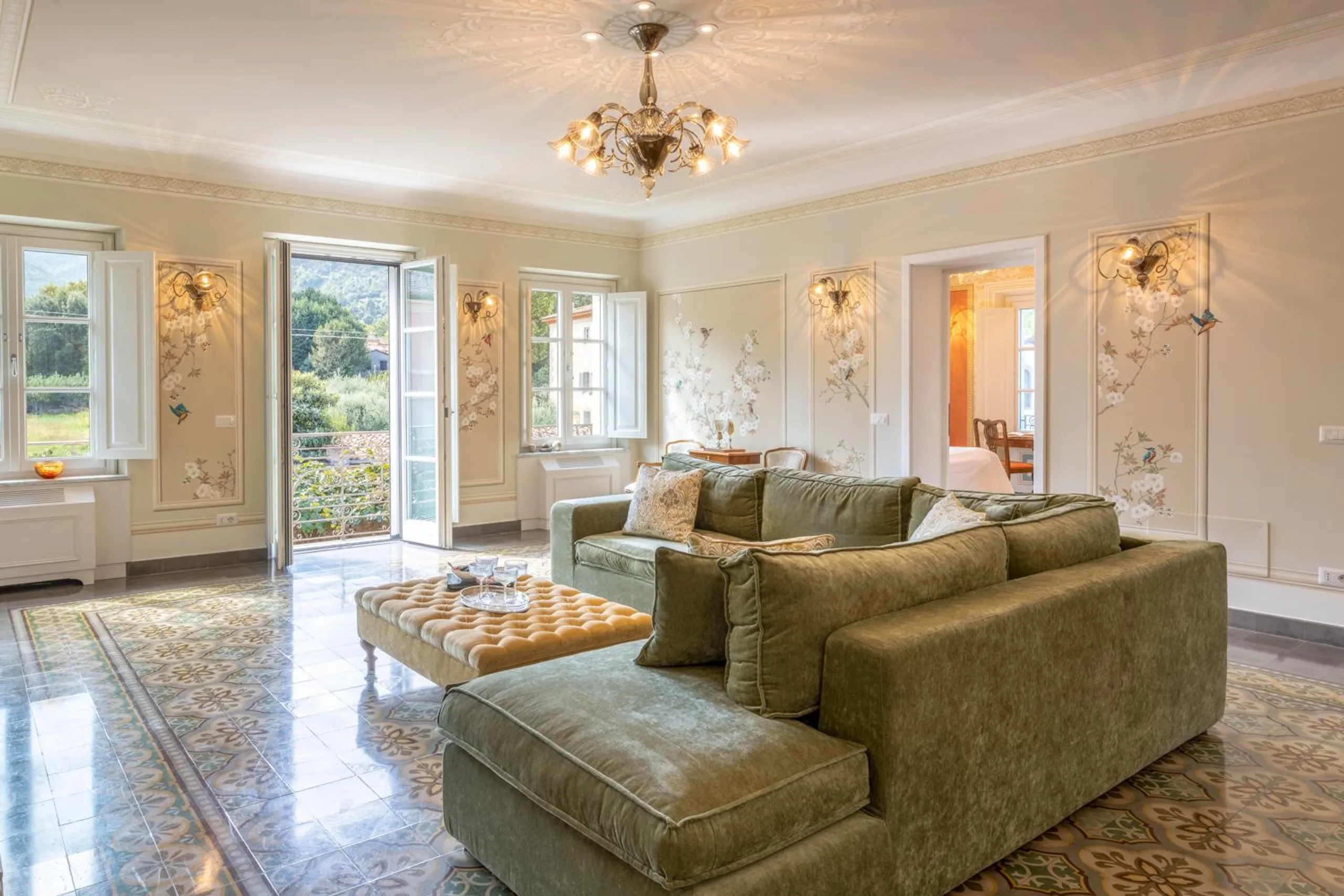 Exquisite 18th Century Tuscan Villa with Indoor Spa, Pool & Wedding Garden — photograph 10