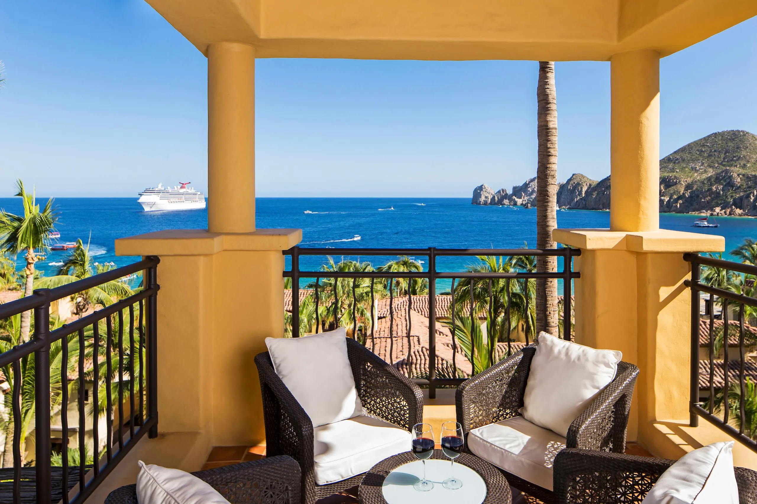 Elite Cabo Vista Estate With Stunning Ocean Views, Hacienda