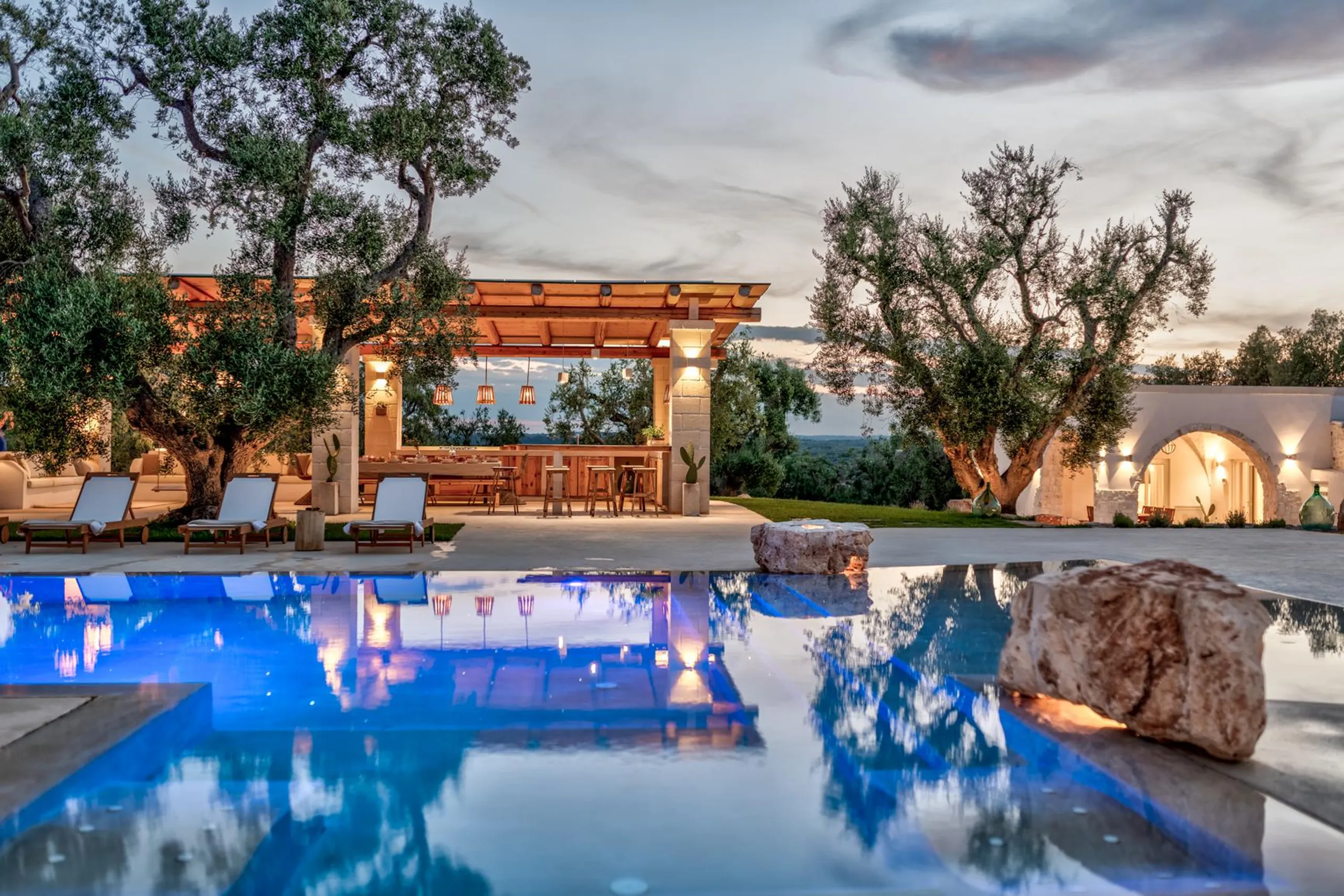 Lavish Countryside Haven w/ Heated Pool & Acres of Olive-Draped Tranquility — photograph 2