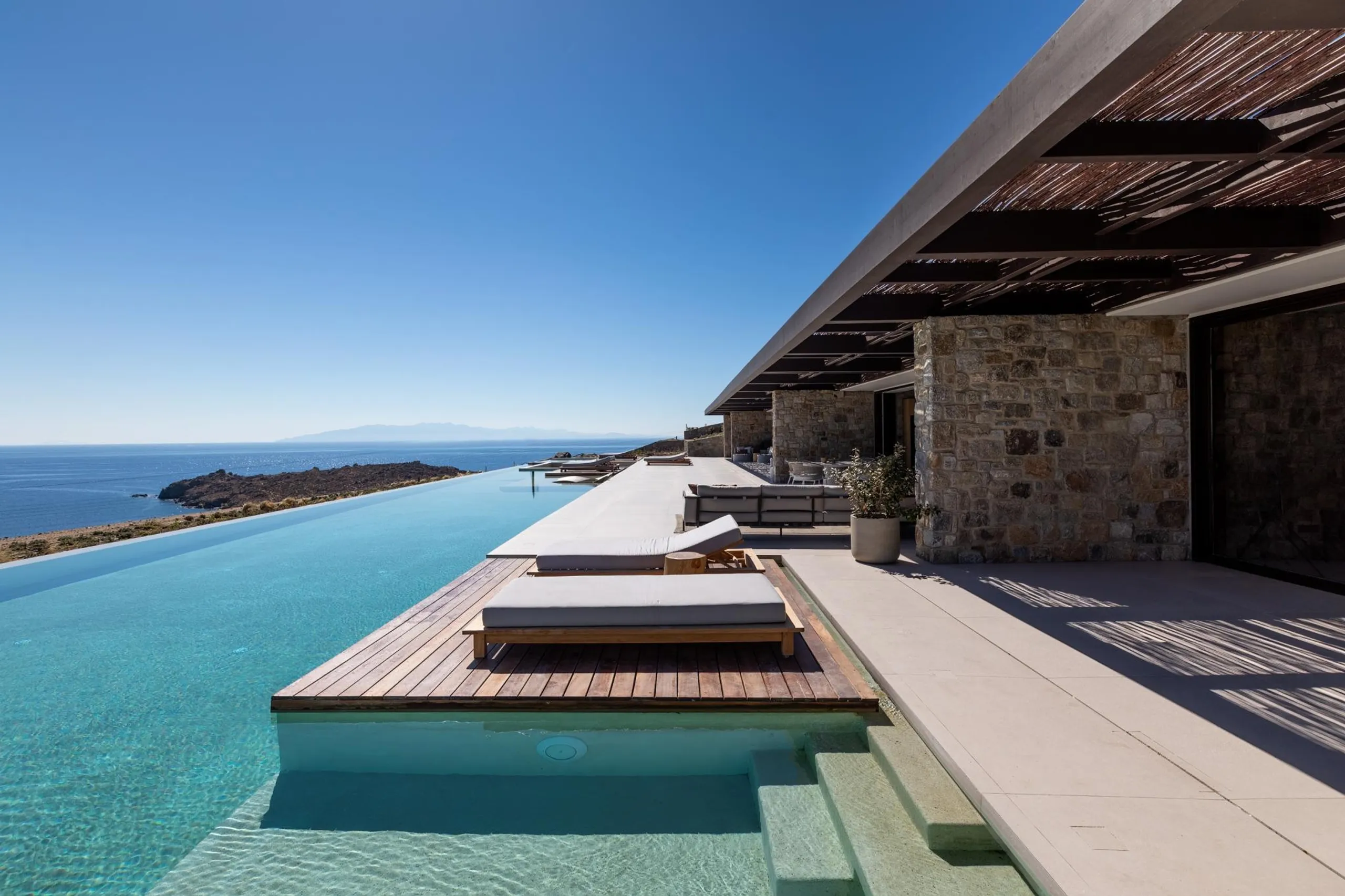 Sumptuous Seaview Villa with Majestic Pool and Views, South Aegean