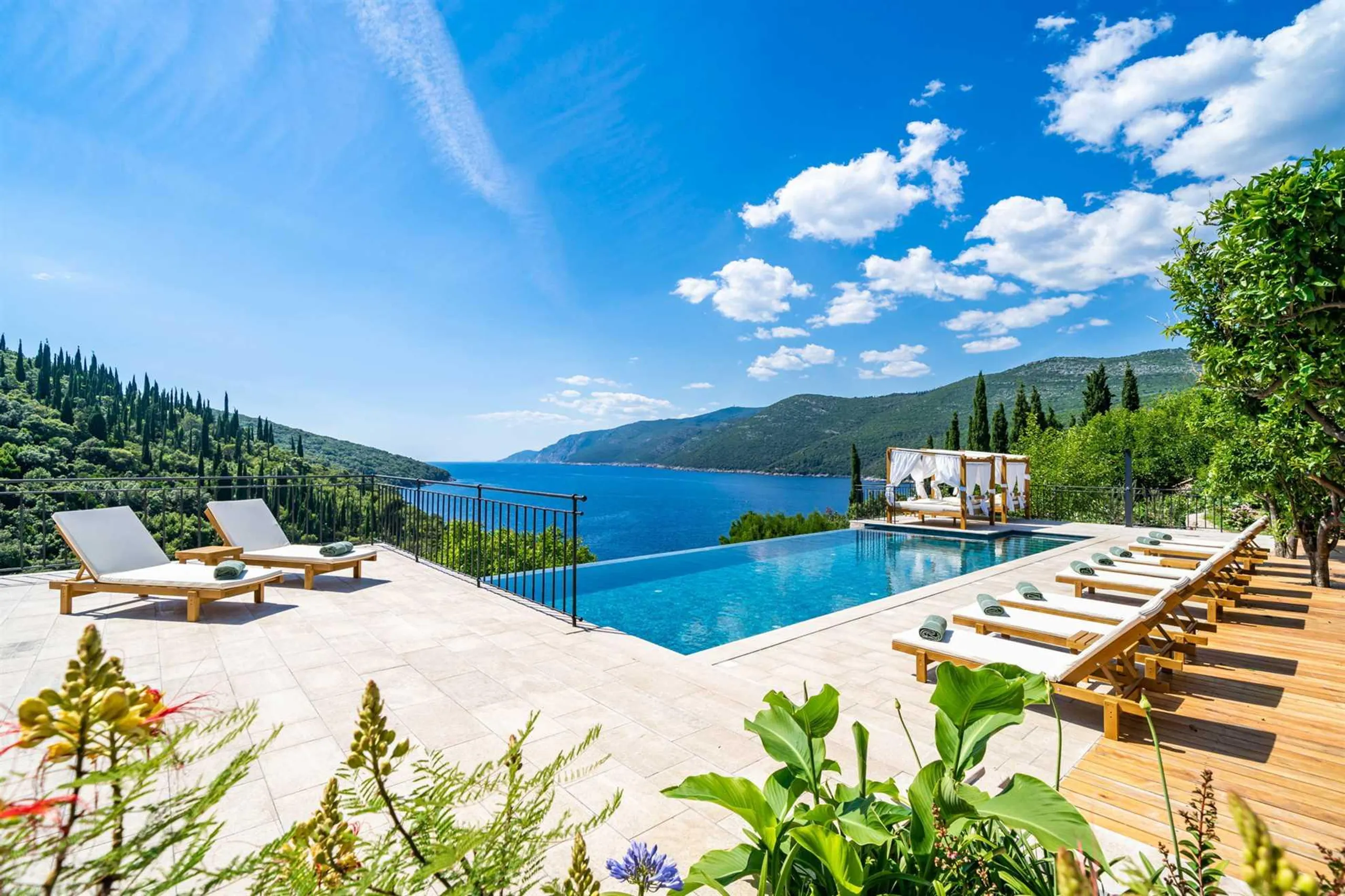Statuesque Villa with Infinity Pool and Mesmerizing Blue Waters of the Adriatic Sea, Dubrovnik