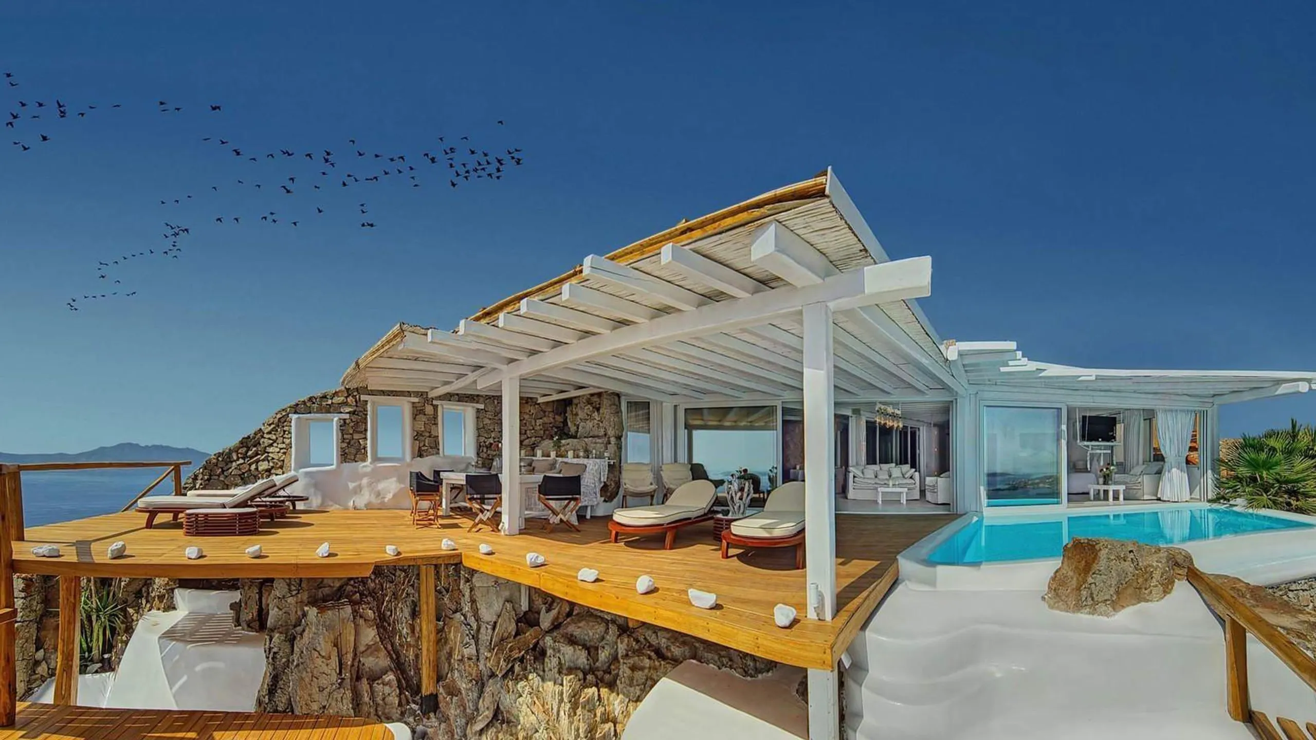 Lavish Oceanview Villa with Invigorating Infinity Pool VILLAWAY®, Mykonos
