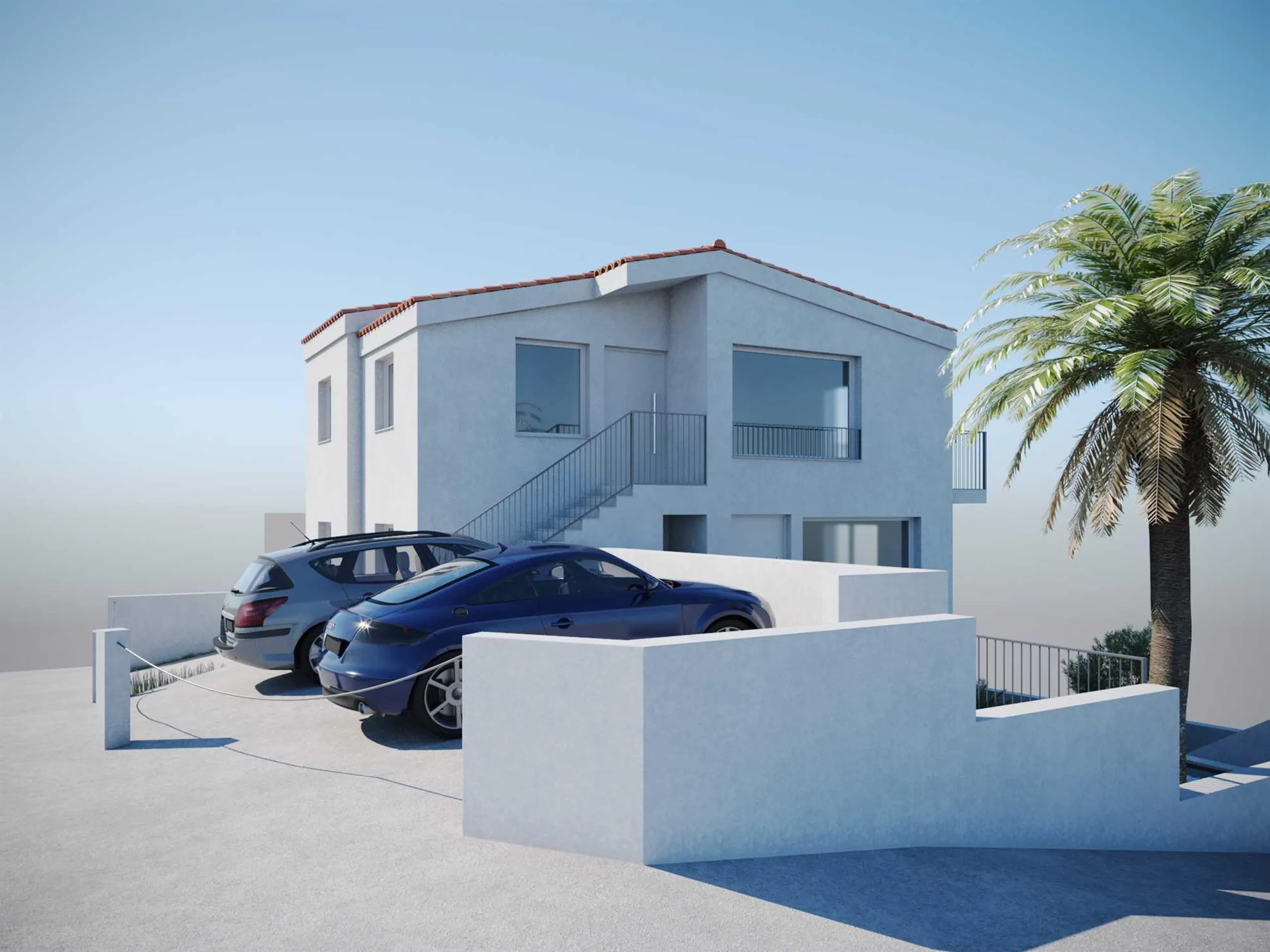 Plush Seaside Villa with Heated Pool — photograph 7