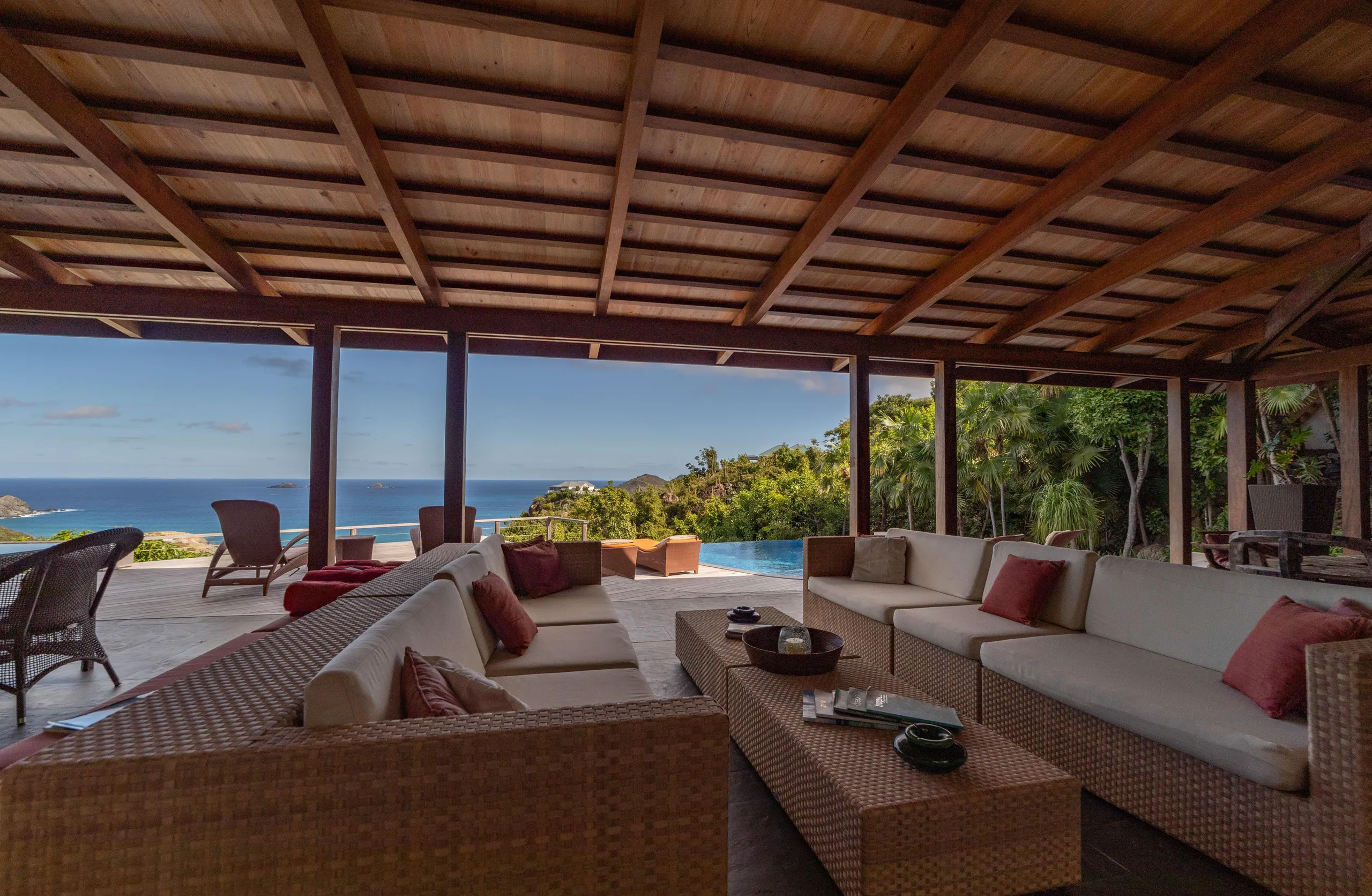 Spectacular View Villa with Infinity Pool in St. Barths, Colombier