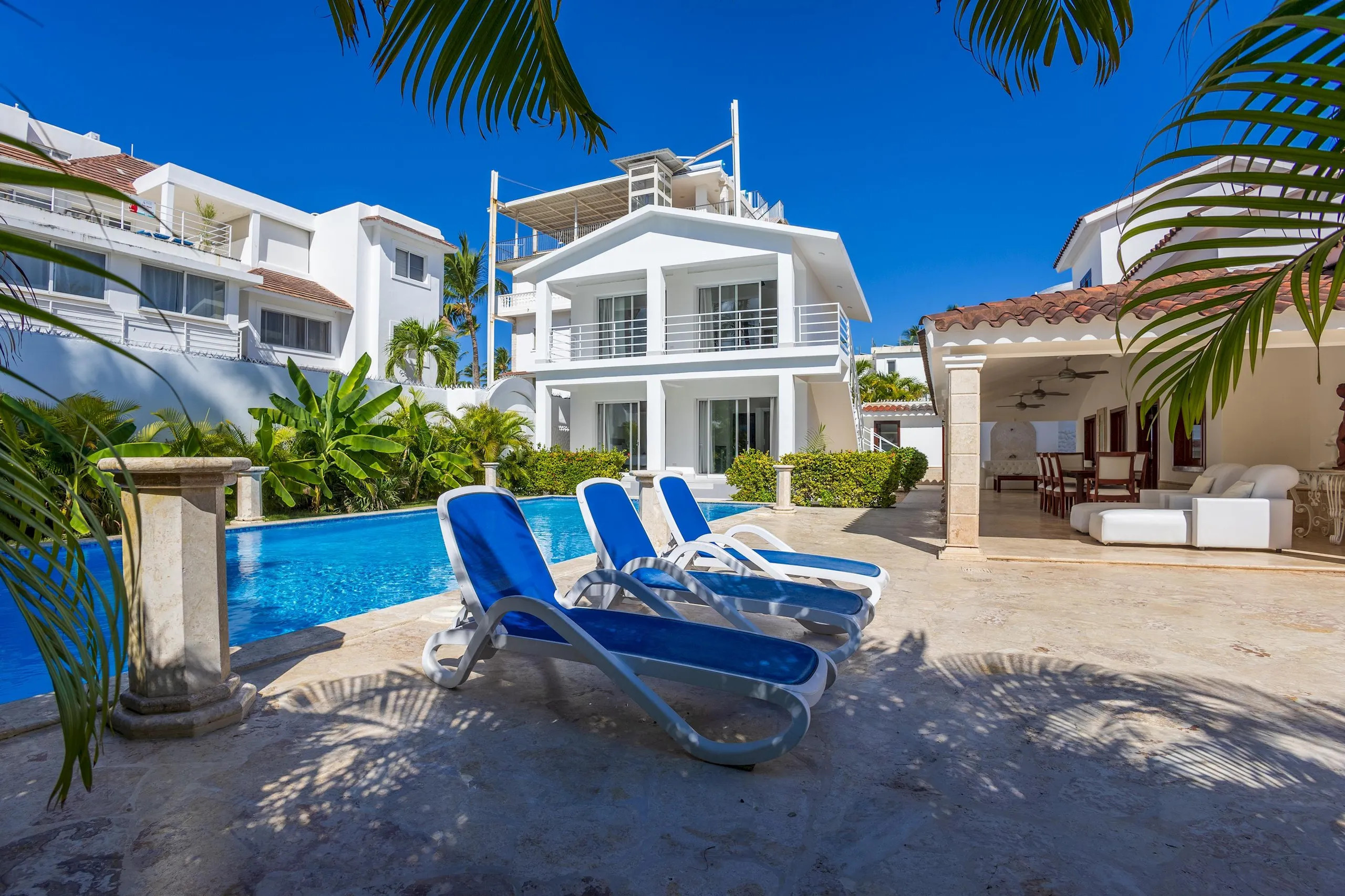 Deluxe Punta Cana Villa with Private Pool and Walks to Beach, Punta Cana