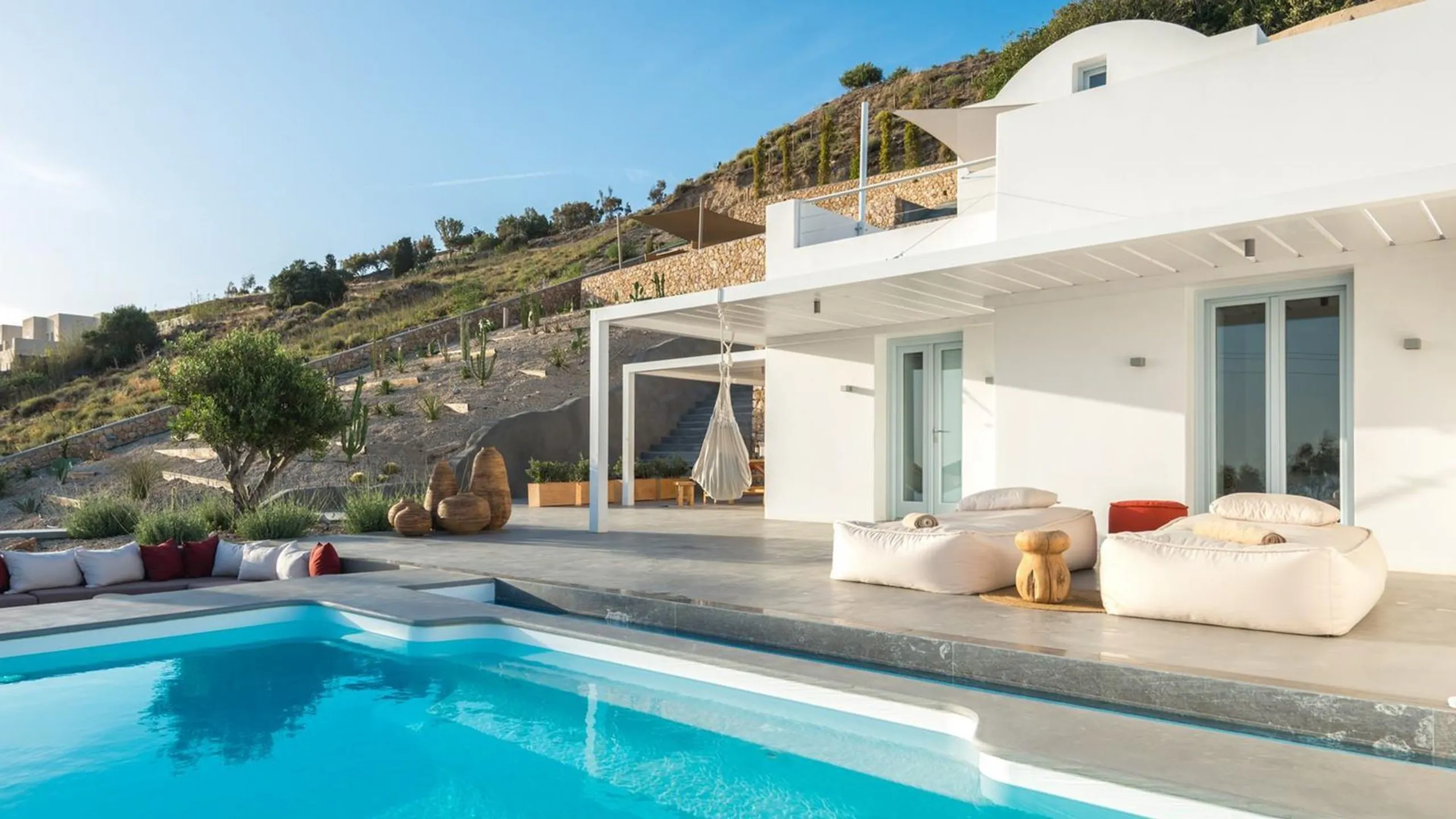 Deluxe Villa with Private Heated Infinity Pool and Panoramic Views of The Island, South Aegean