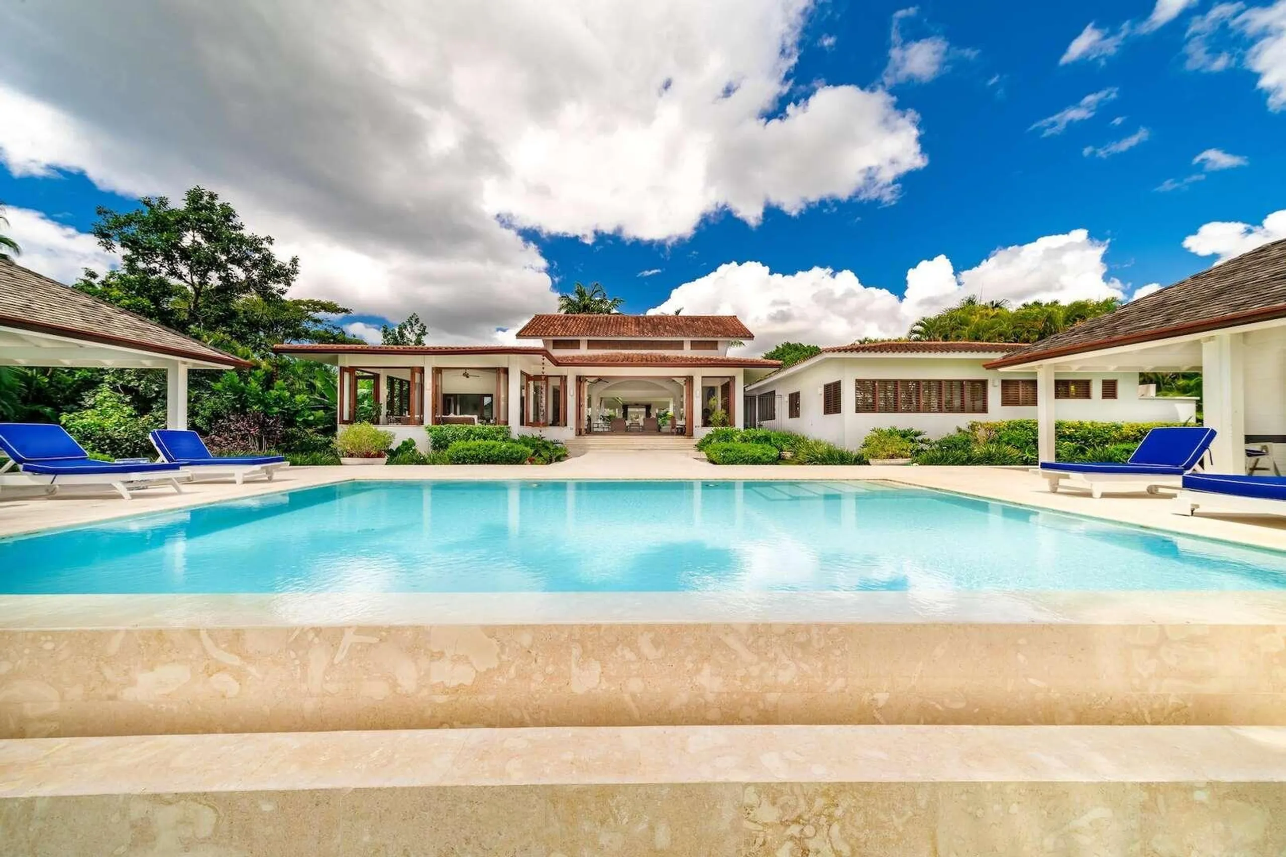 Casa de Campo's Caribbean Styled Villa with La Romana Country Club Golf Course View, Casa de Campo