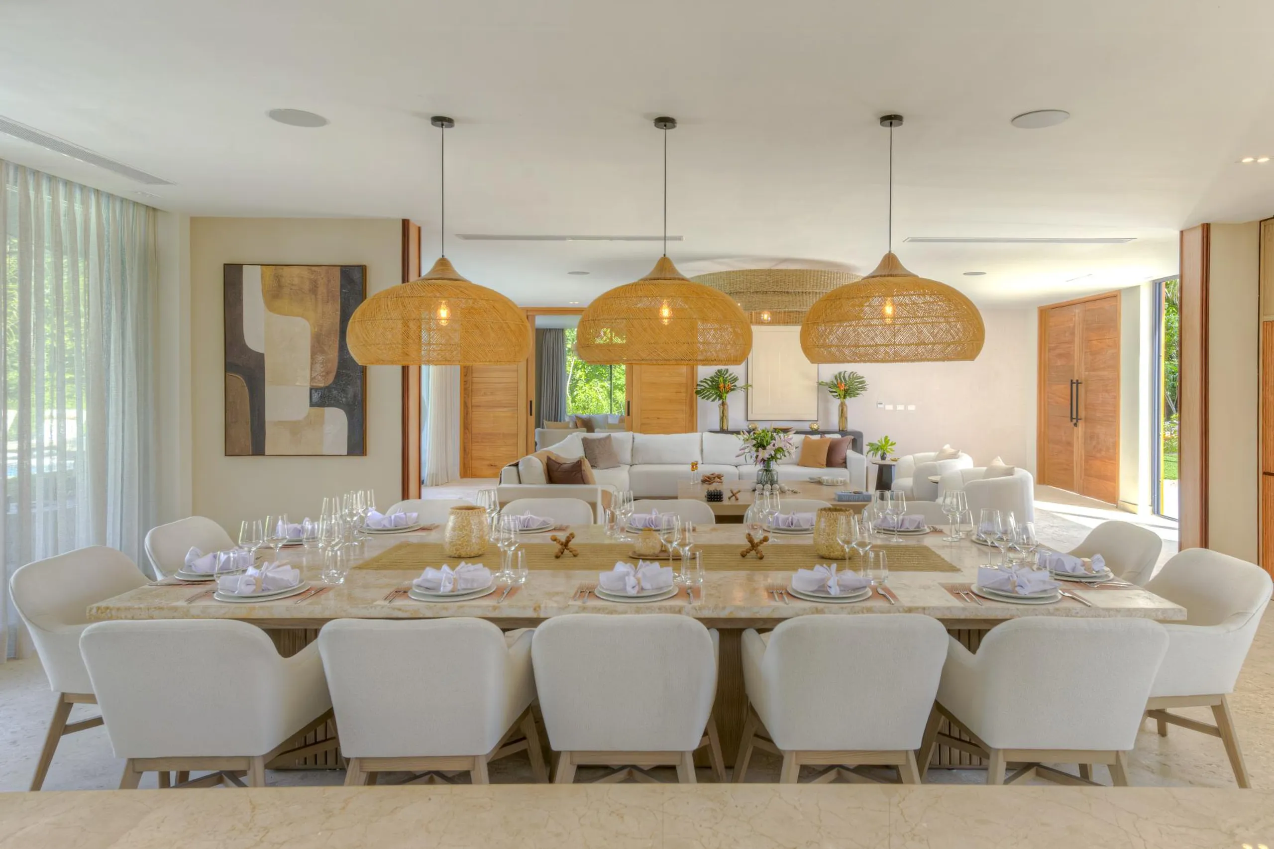 Tropical-Chic Puntacana Resort Villa With Open Layouts & Serene Greenery Views — photograph 11