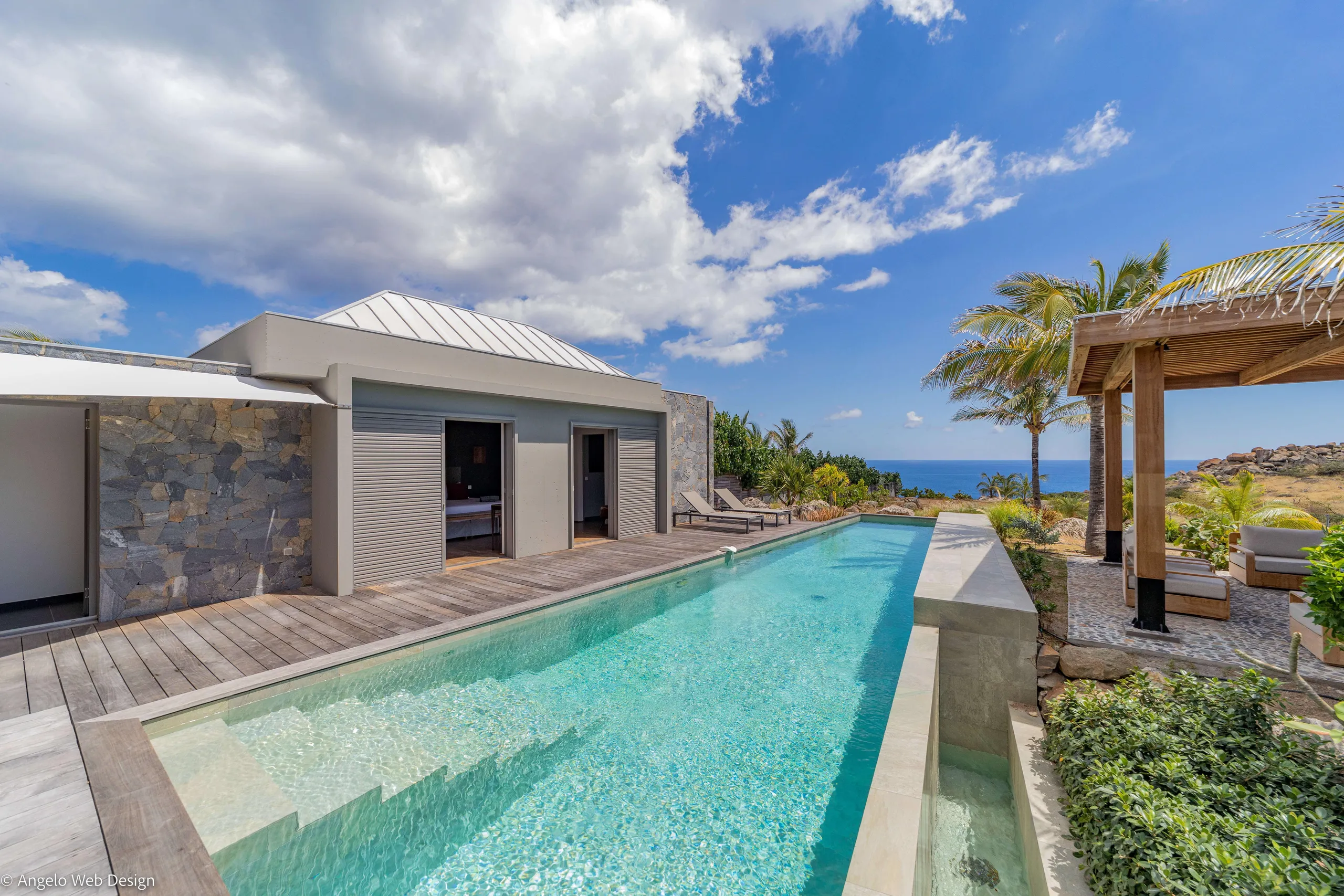 Exquisite Paradise Villa with Amazing Ocean View in Domaine du Levant, Saint-Barths — photograph 4